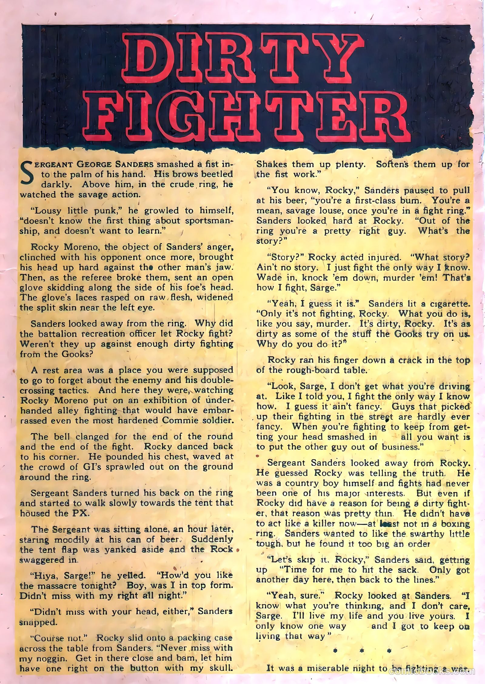 War Report #1 (1952) — page 17 of 36
