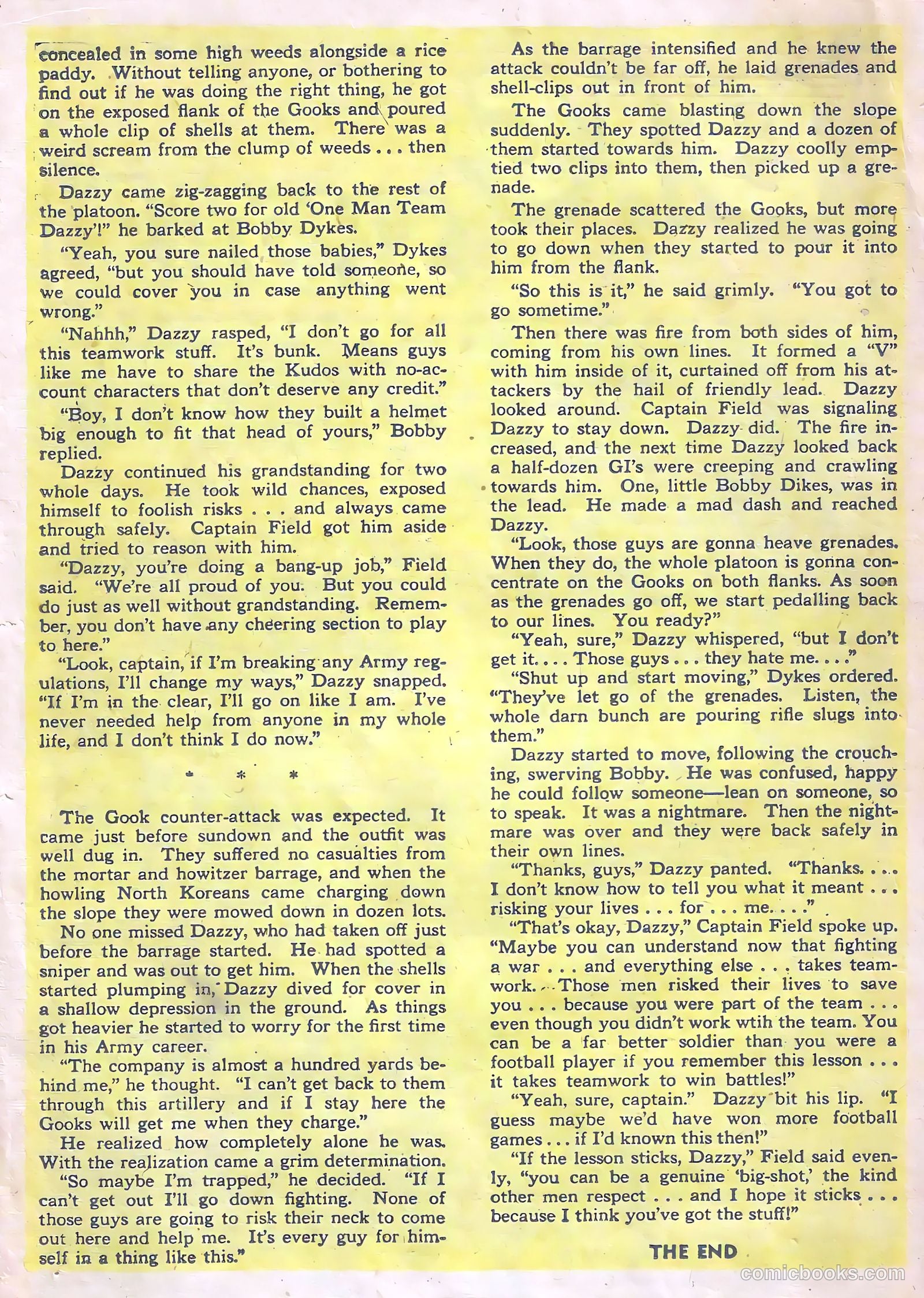 War Report #3 (1953) — page 18 of 36