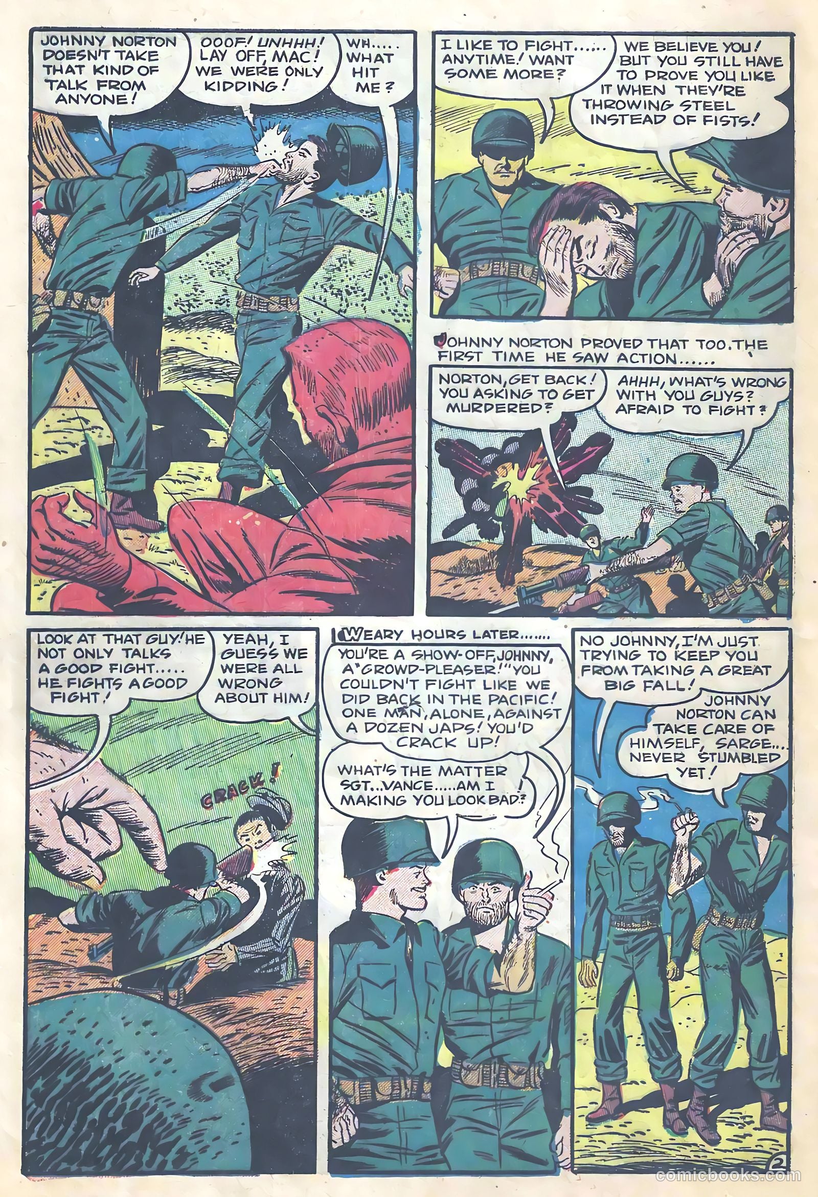 War Report #3 (1953) — page 28 of 36