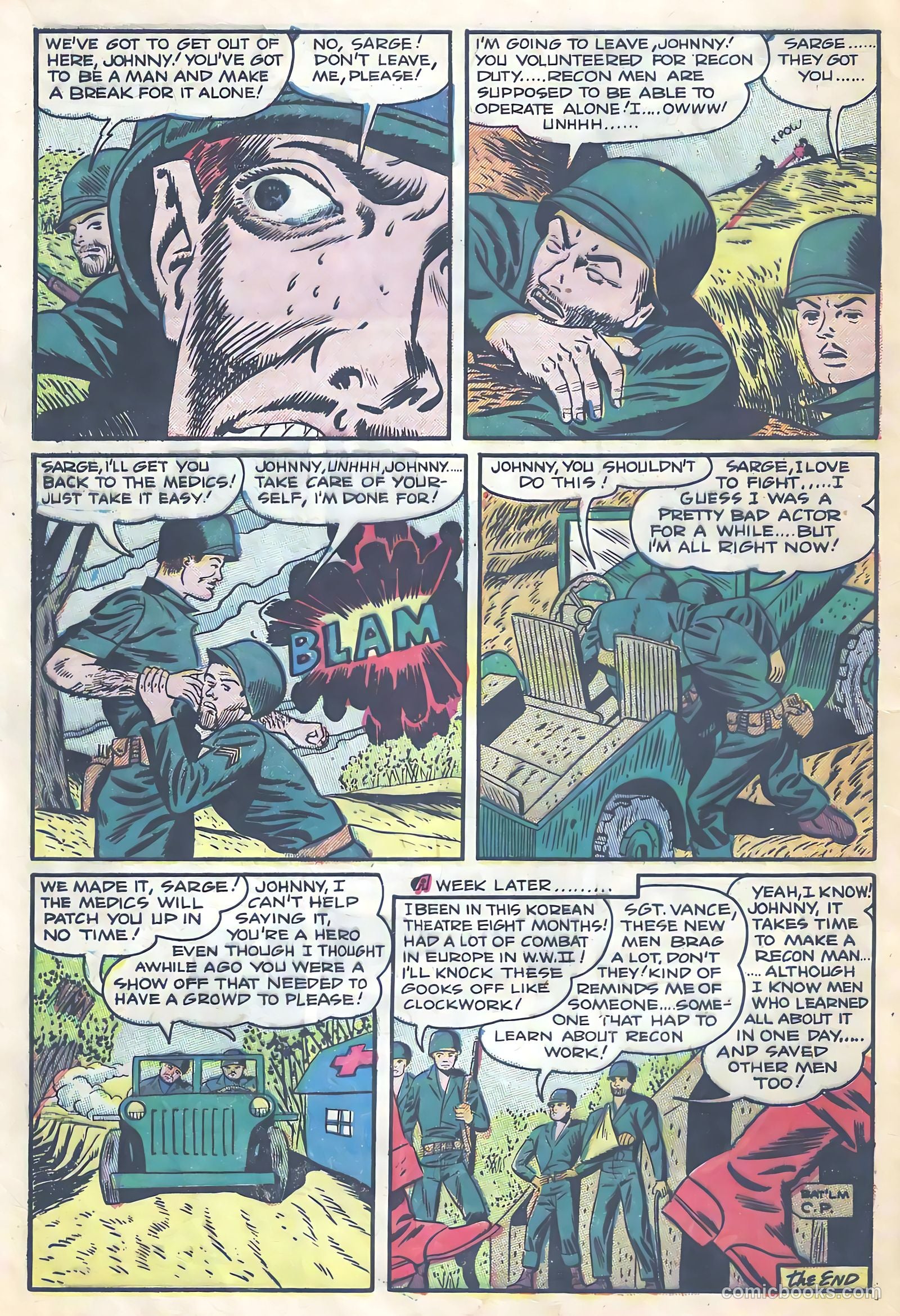 War Report #3 (1953) — page 32 of 36