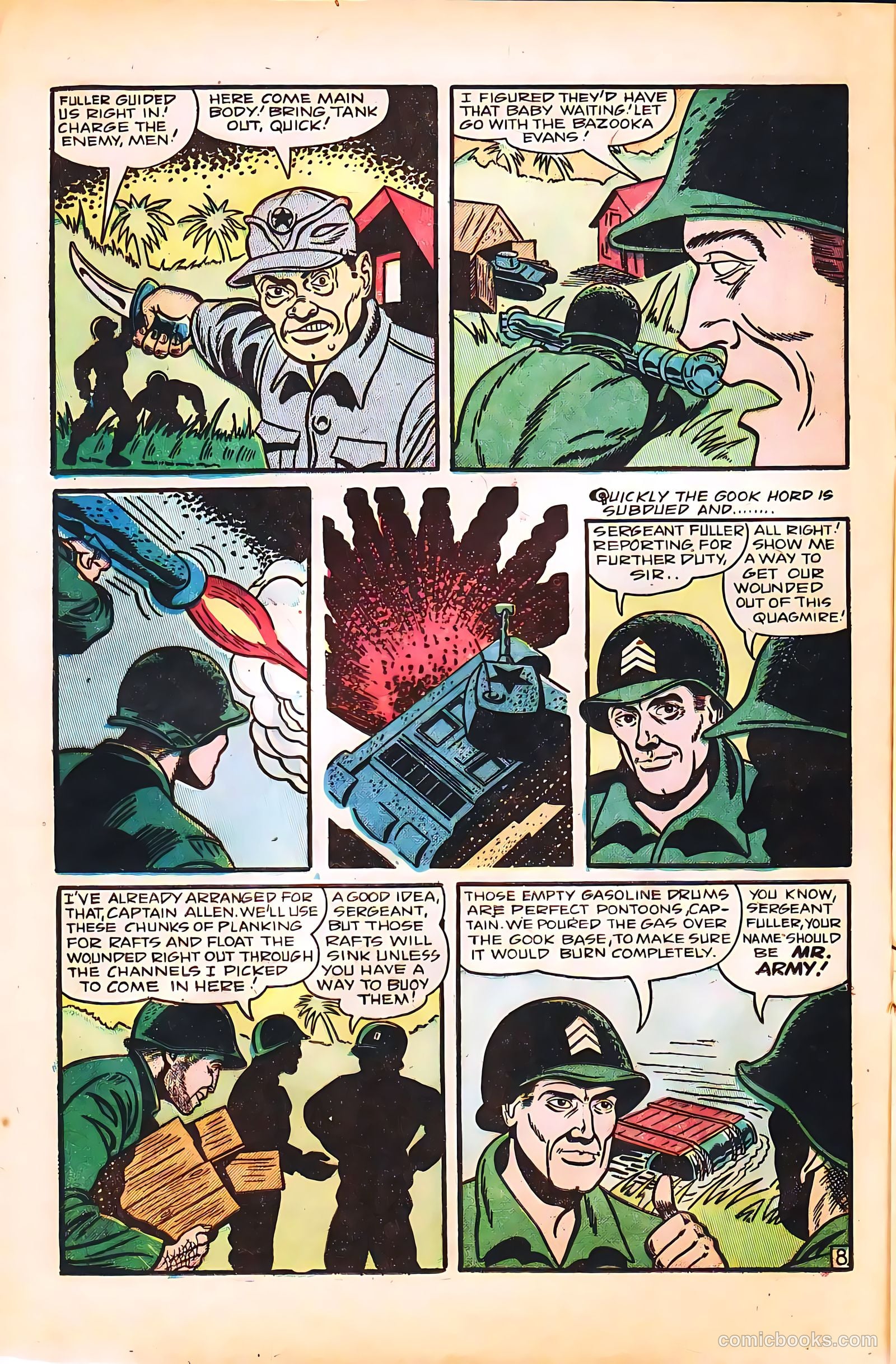 War Report #4 (1953) — page 16 of 36