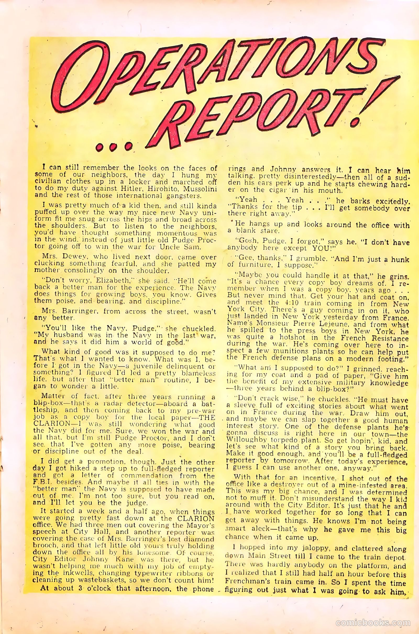 War Report #4 (1953) — page 17 of 36