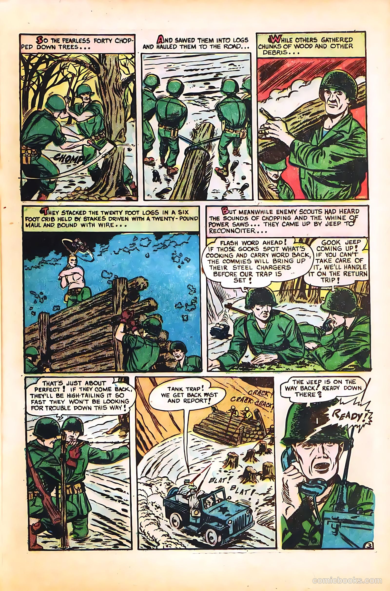 War Report #4 (1953) — page 21 of 36