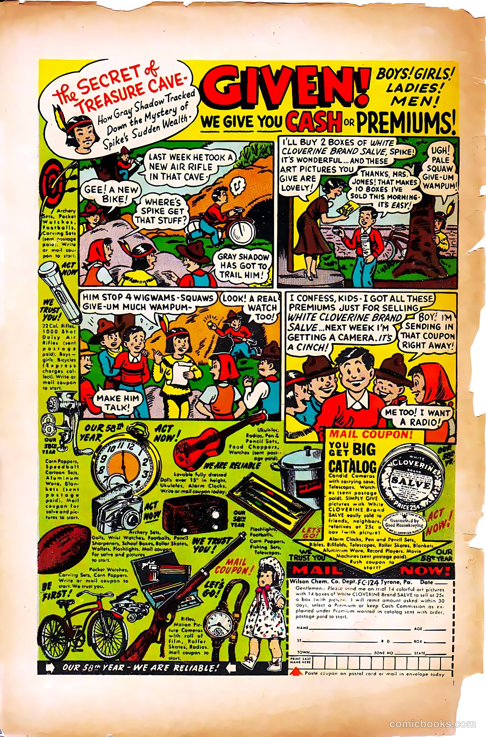 War Report #4 (1953) — page 36 of 36
