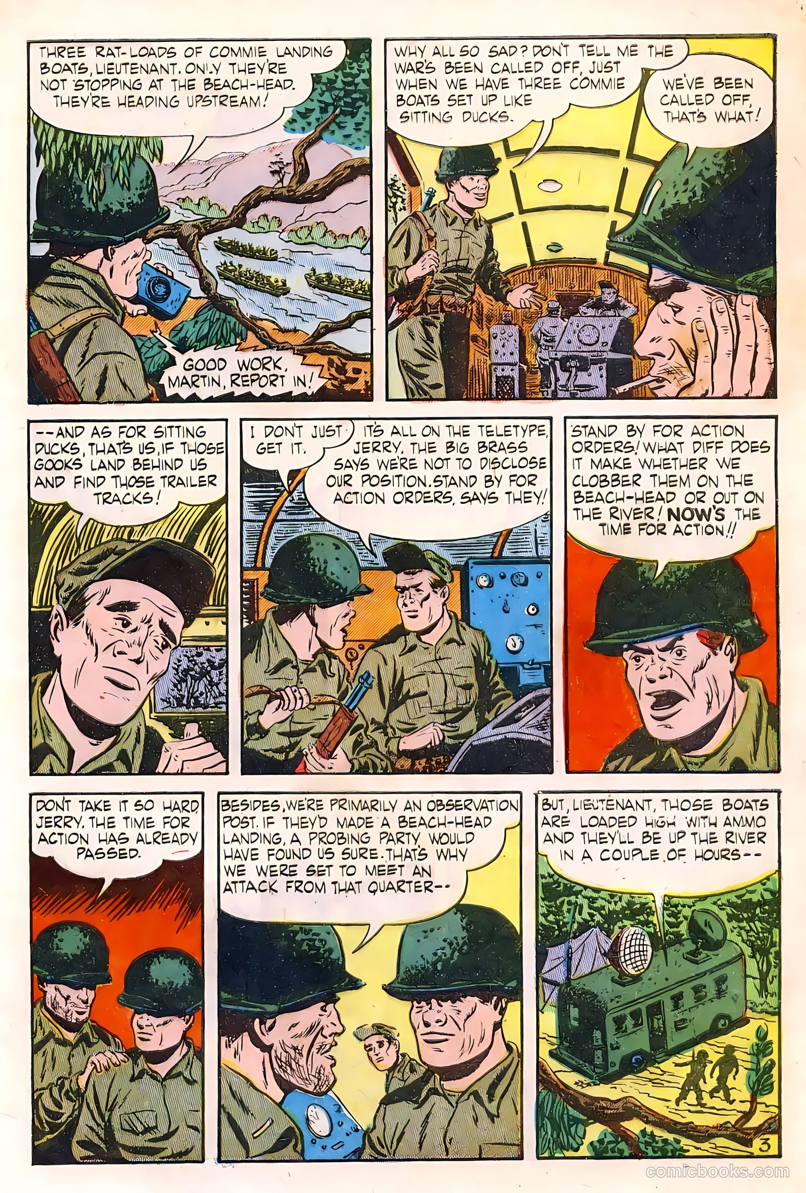 War Stories #1 (1952) — page 5 of 36