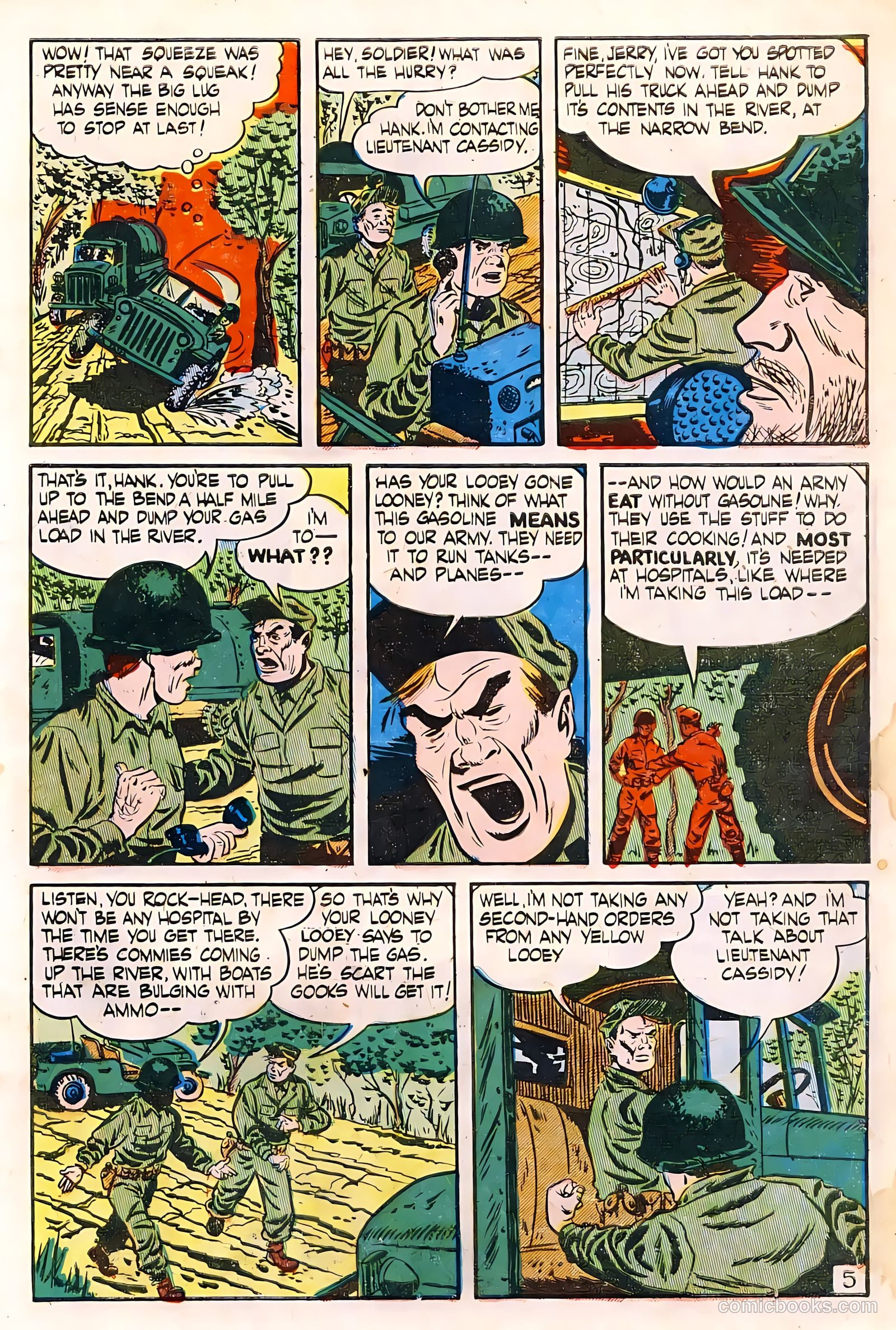 War Stories #1 (1952) — page 7 of 36