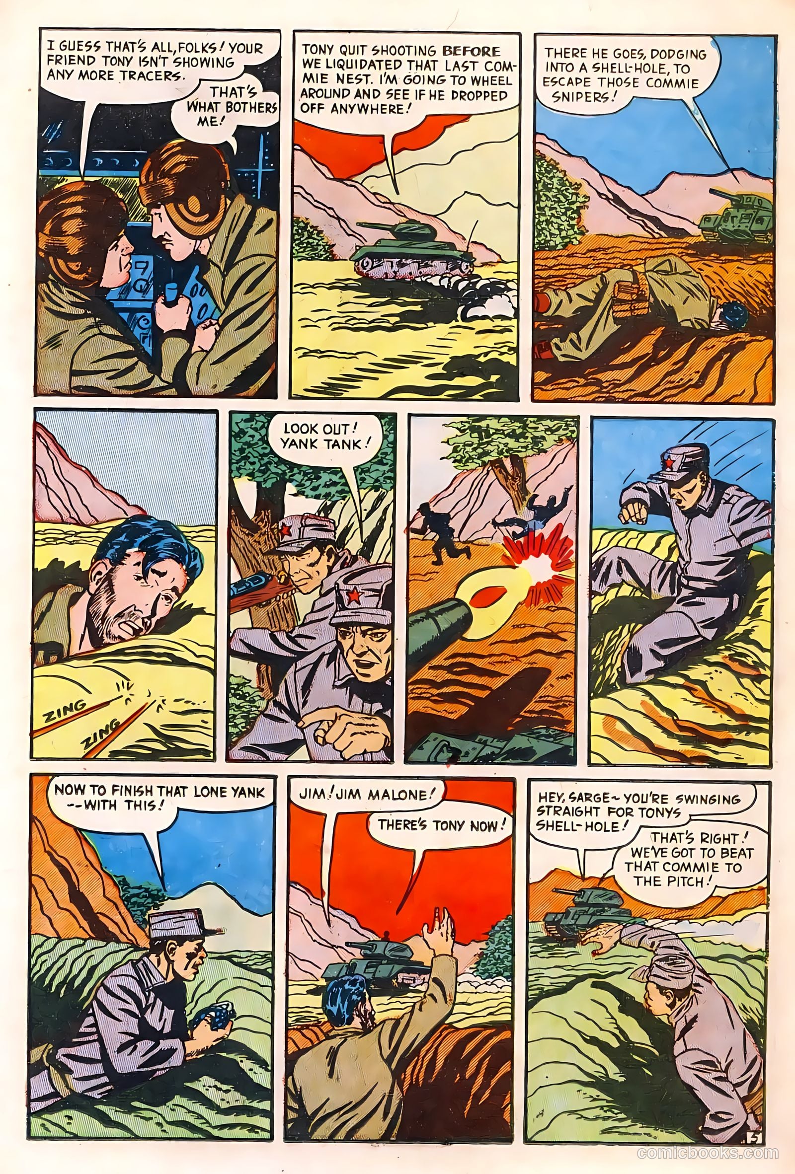 War Stories #1 (1952) — page 15 of 36