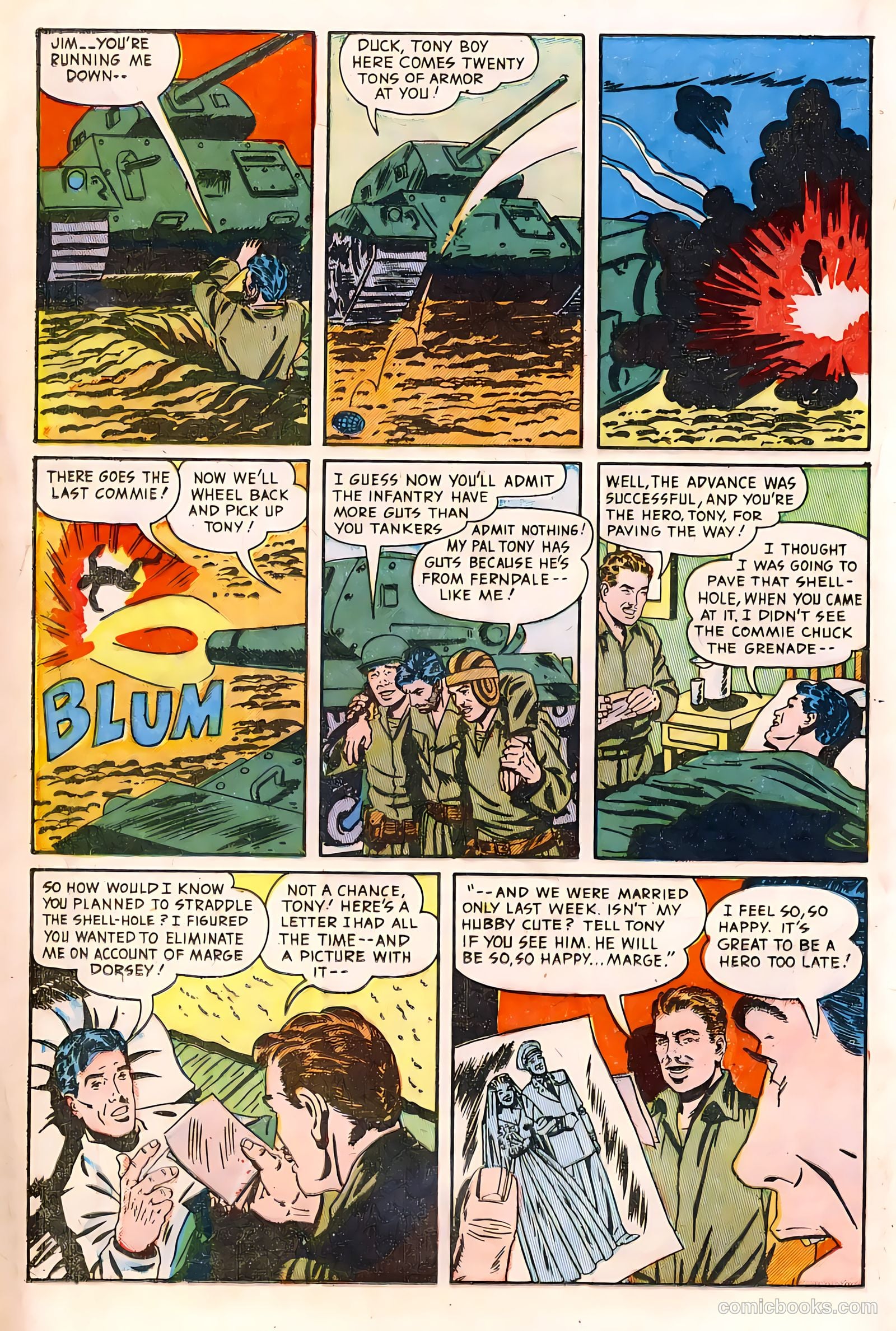 War Stories #1 (1952) — page 16 of 36