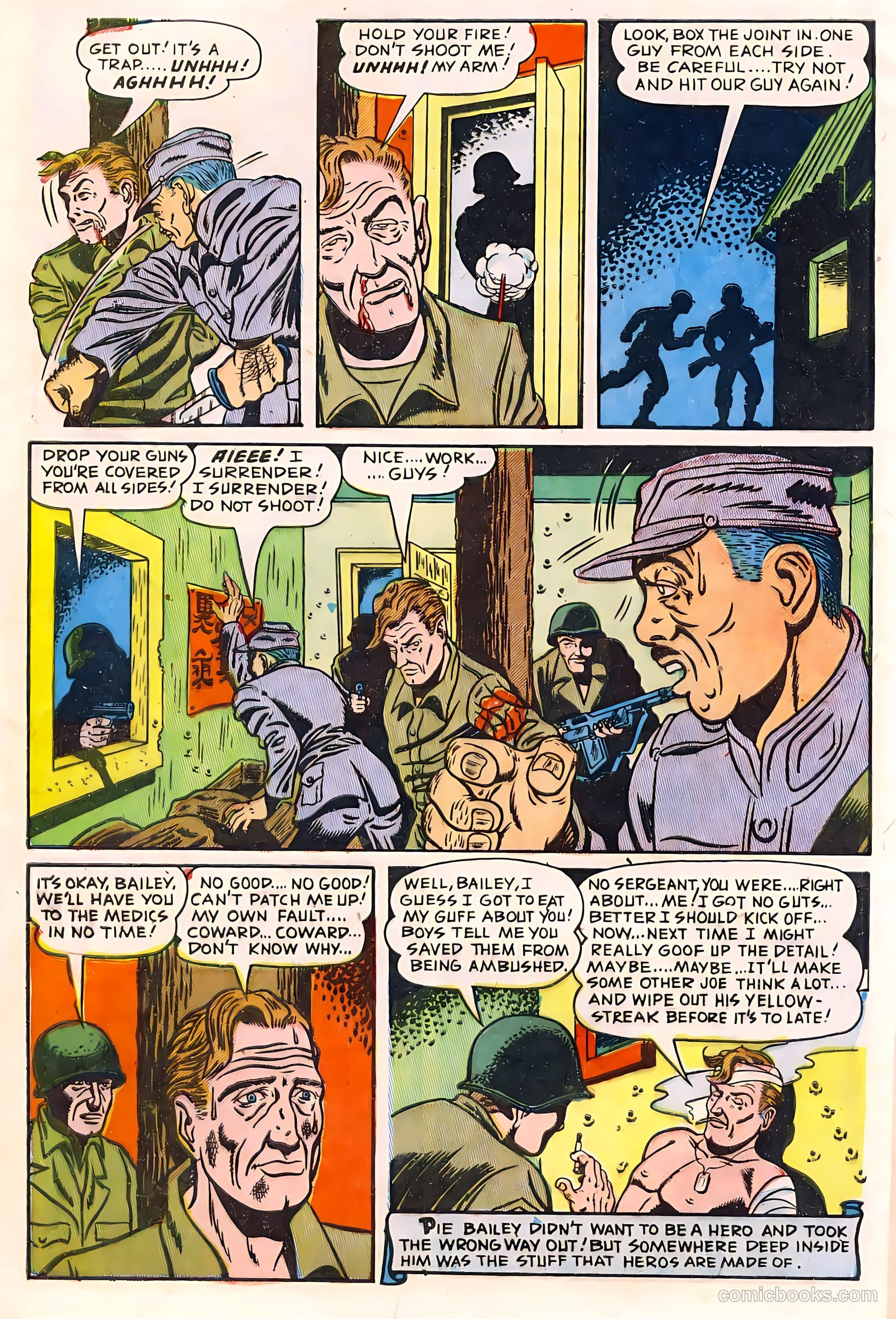 War Stories #1 (1952) — page 32 of 36
