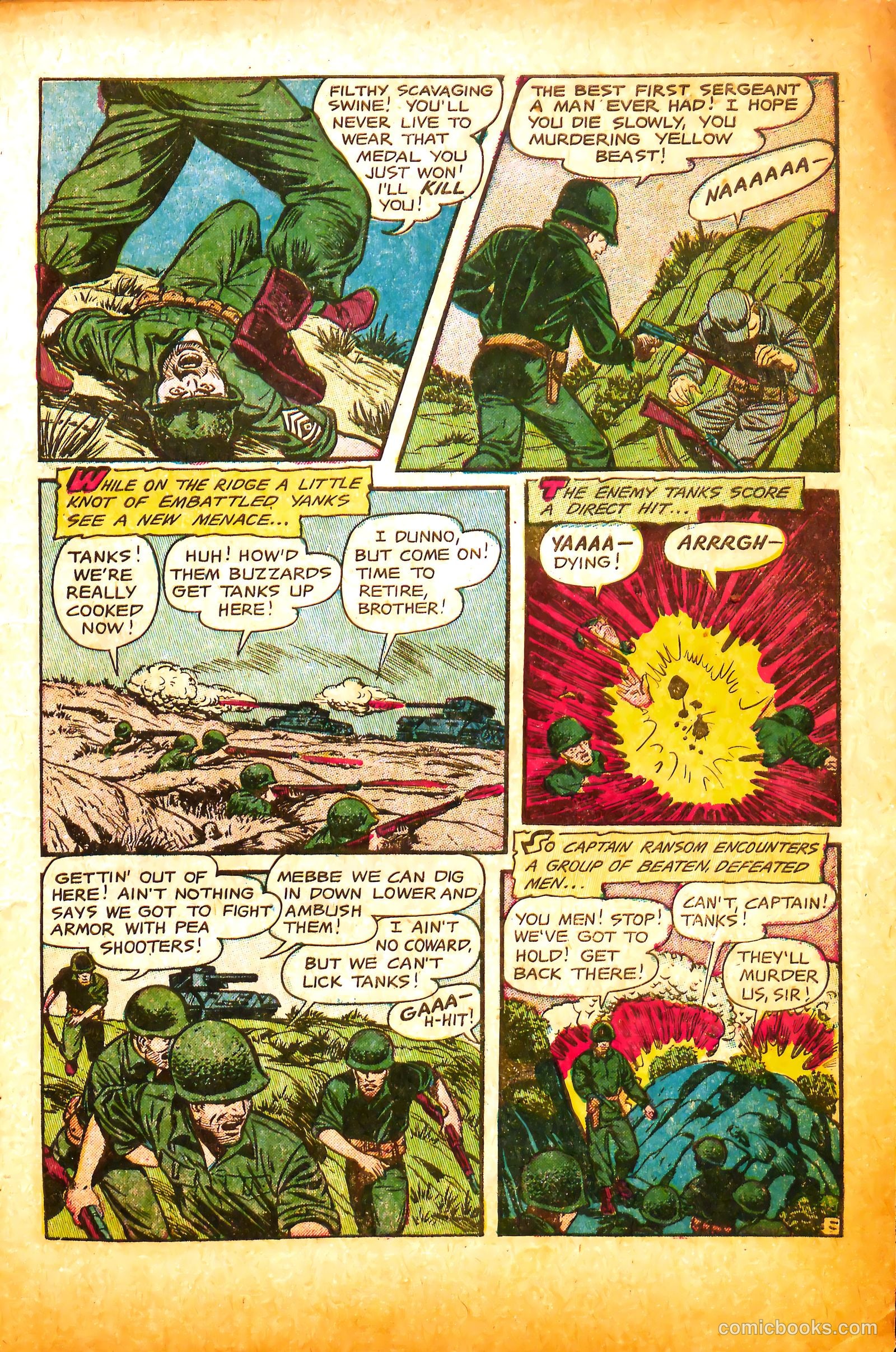 War Stories #3 (1953) — page 8 of 37