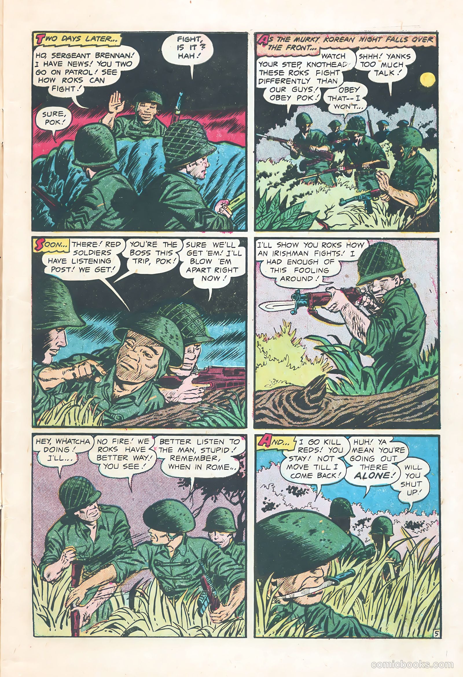 War Stories #4 (1953) — page 8 of 37
