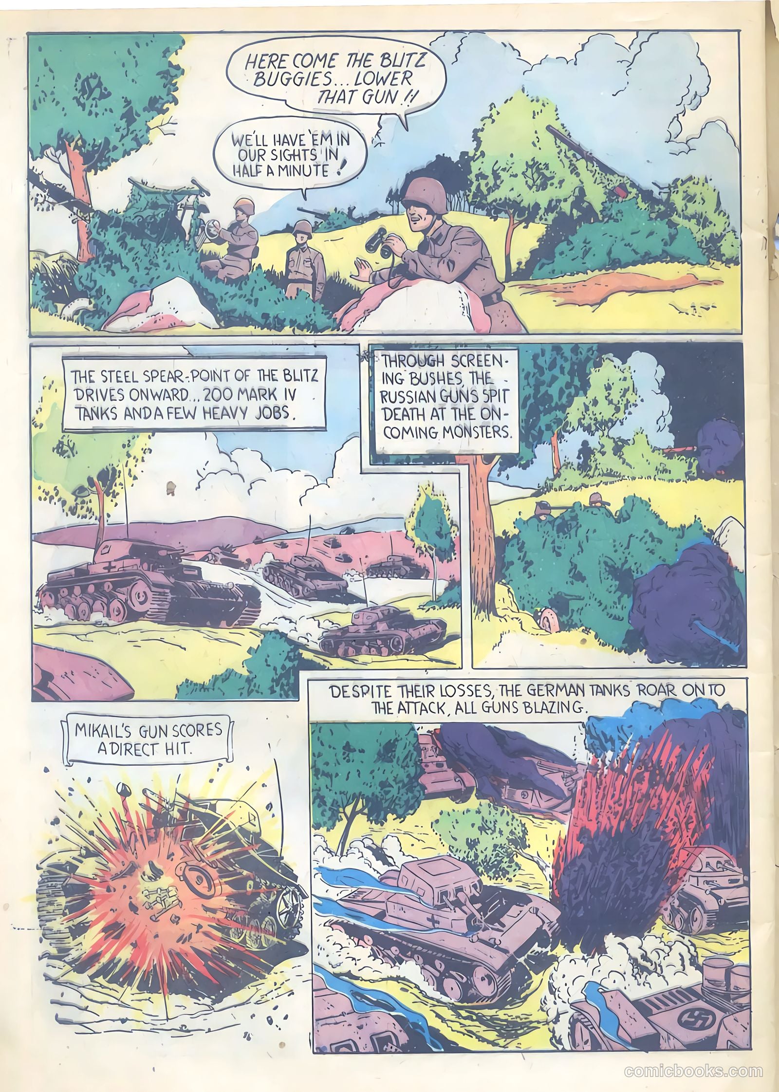 War Stories #7 (1943) — page 62 of 68