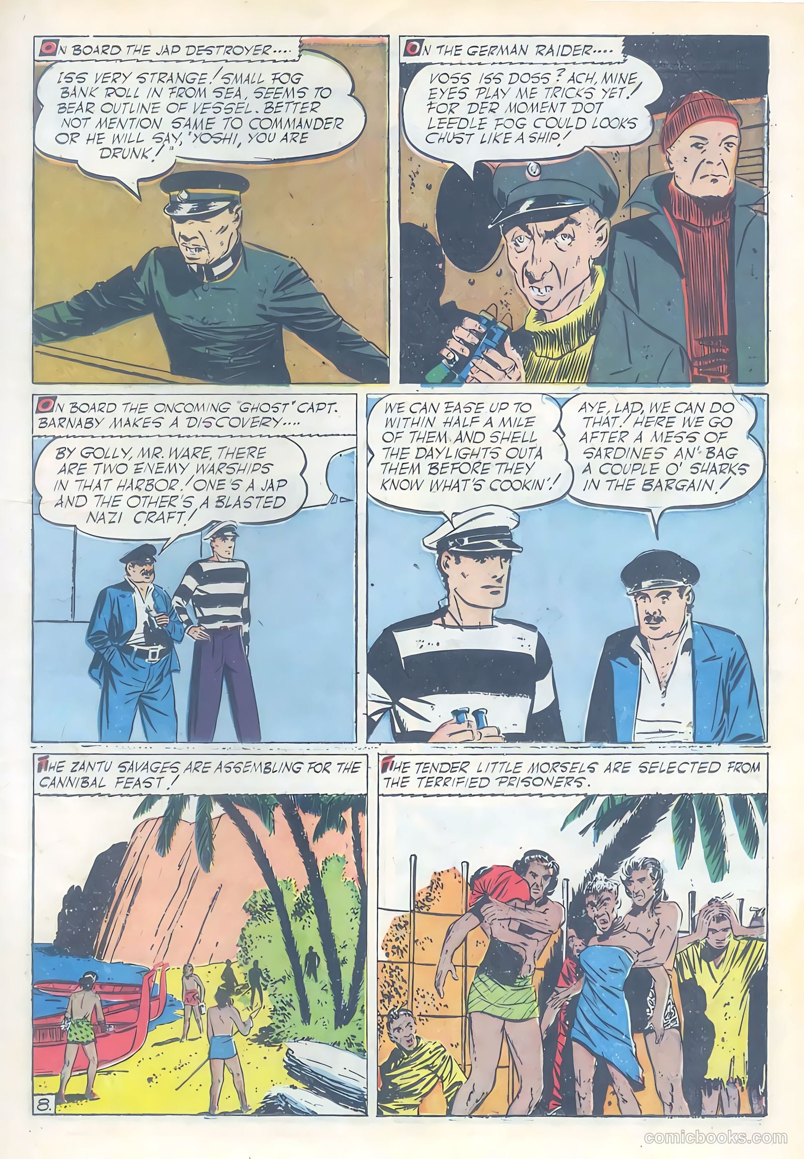 War Stories #8 (1943) — page 21 of 68