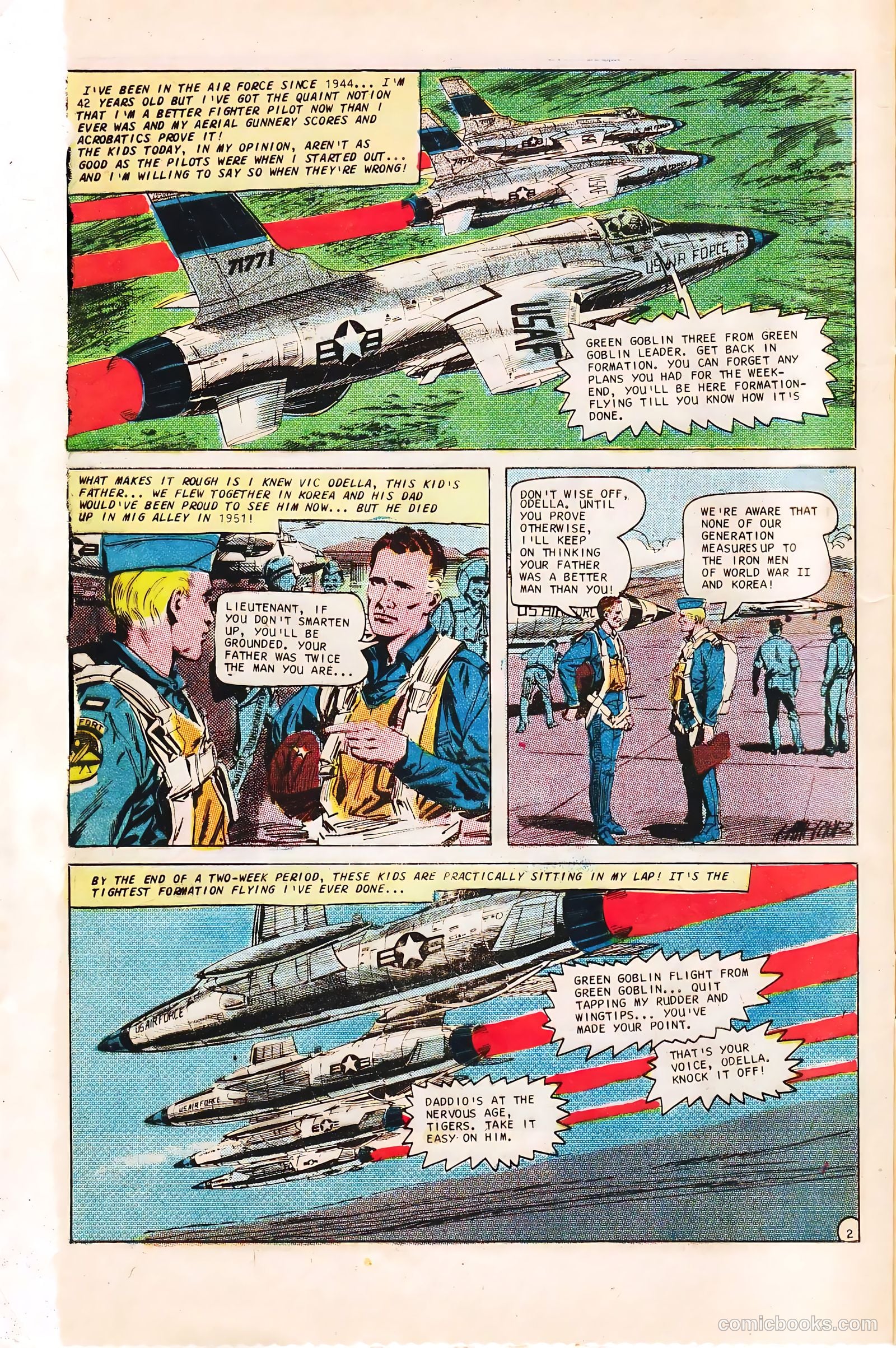 War Wings #1 (1968) — page 4 of 36