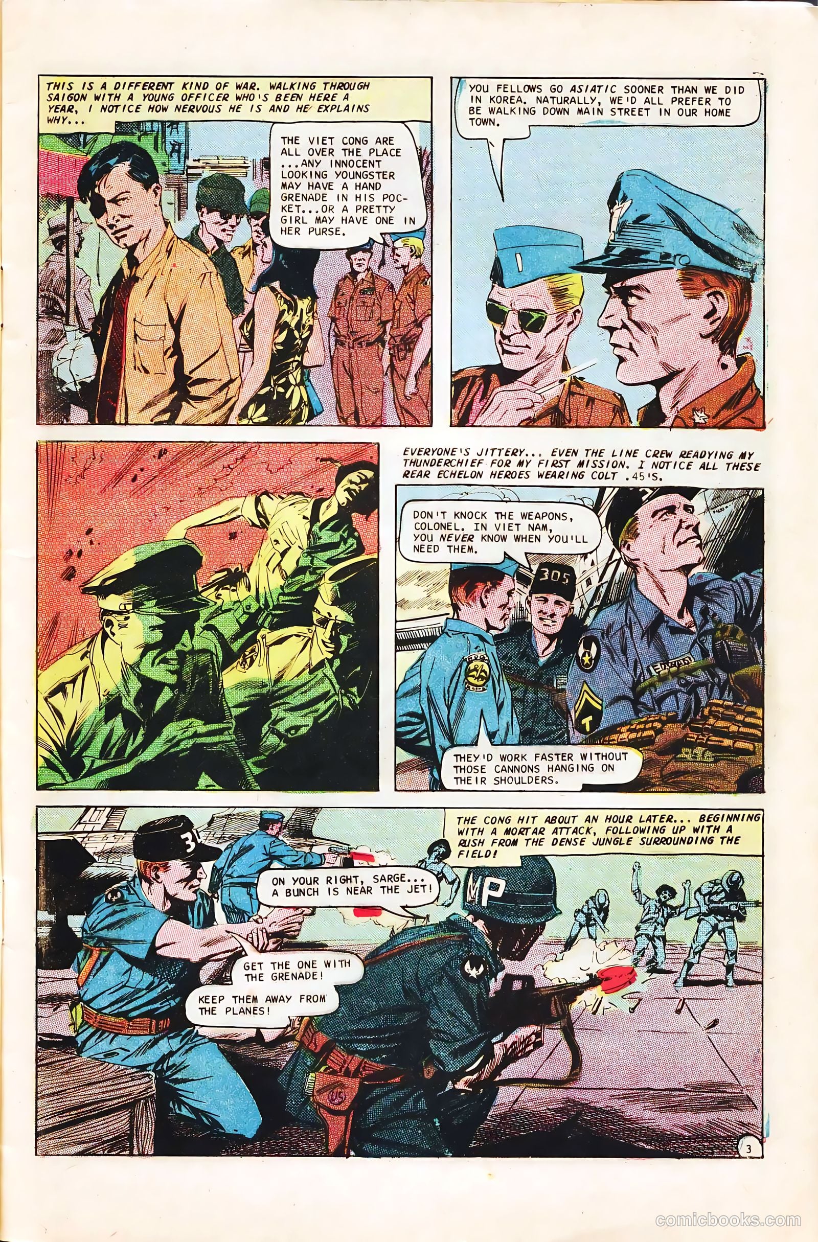 War Wings #1 (1968) — page 5 of 36