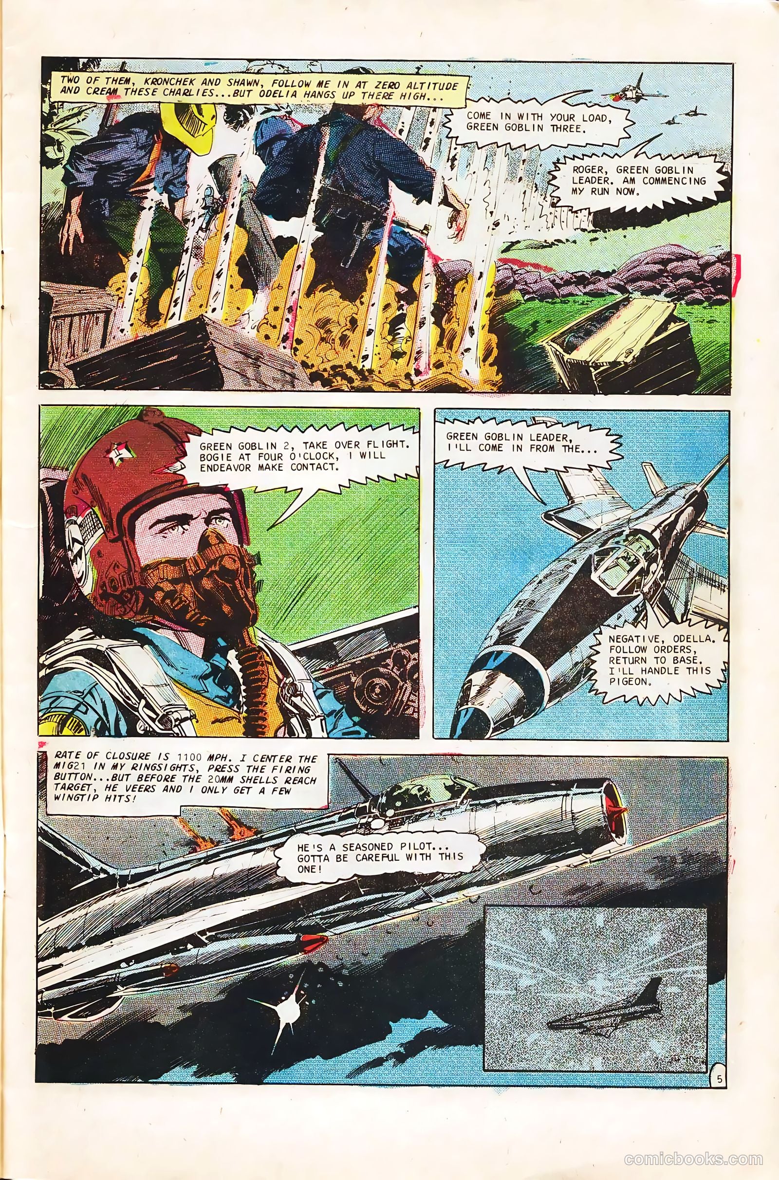 War Wings #1 (1968) — page 7 of 36