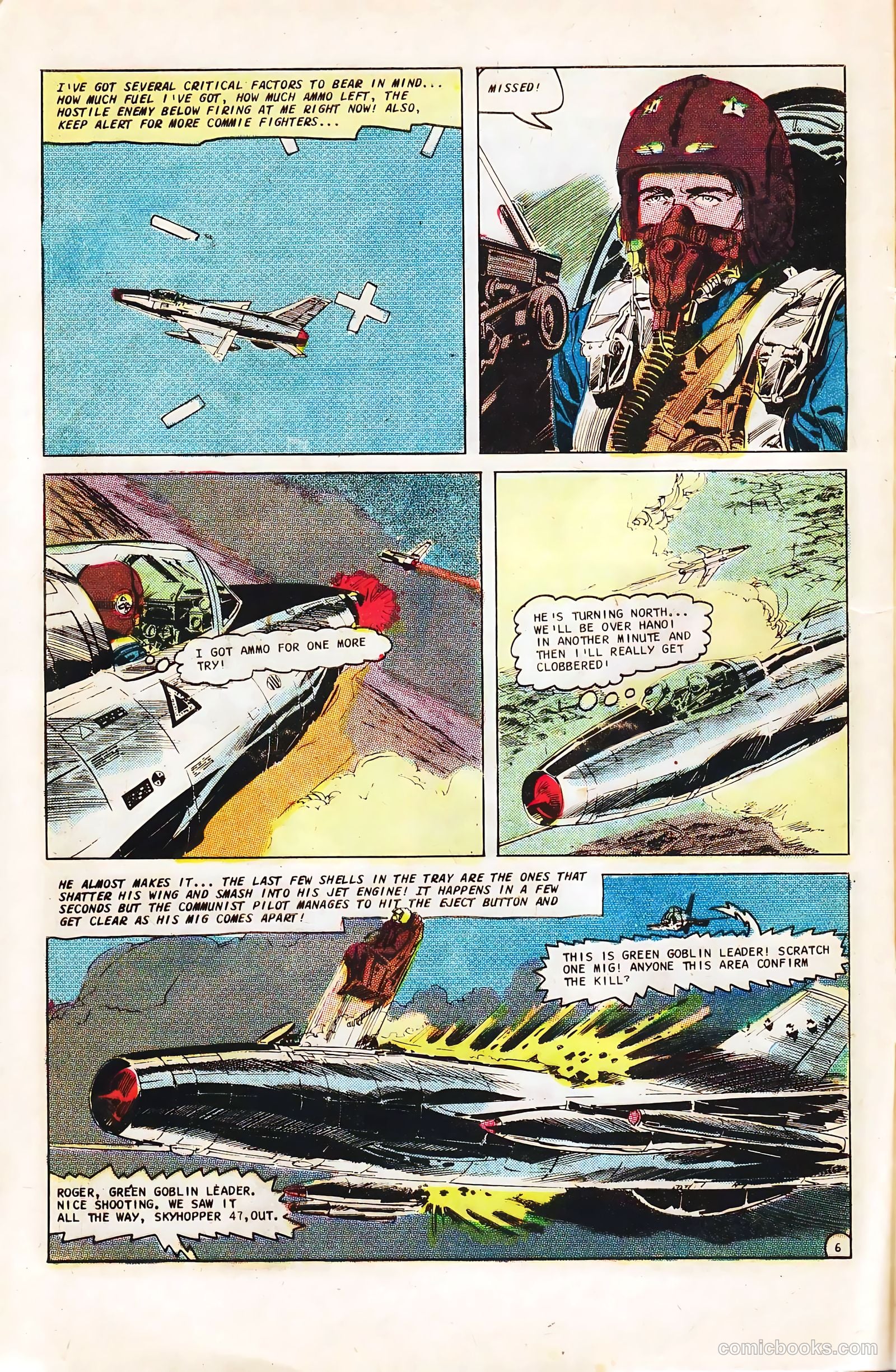 War Wings #1 (1968) — page 8 of 36