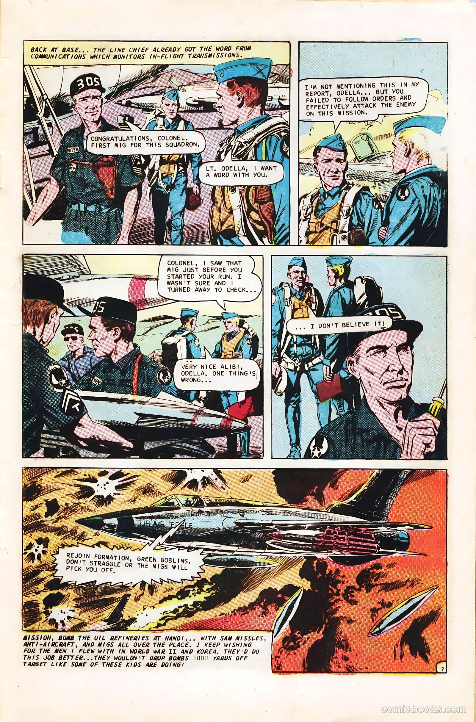 War Wings #1 (1968) — page 9 of 36