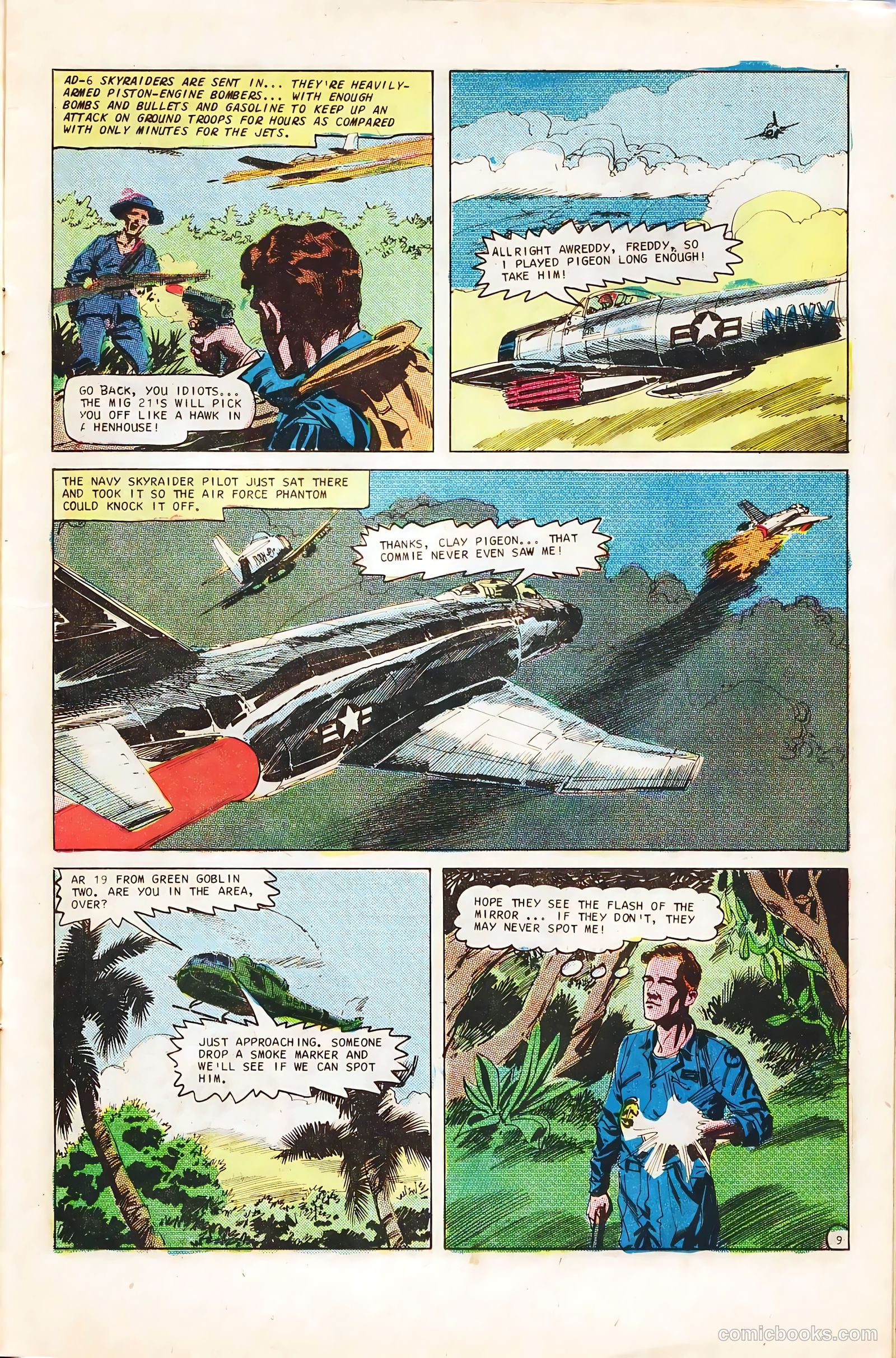 War Wings #1 (1968) — page 11 of 36