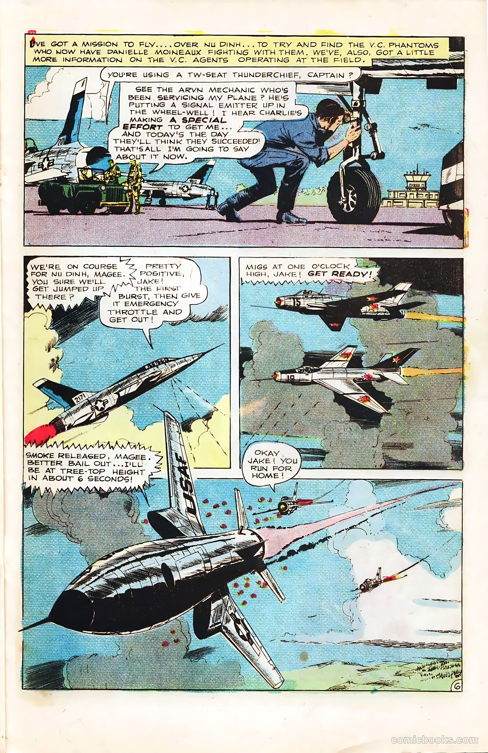 War Wings #1 (1968) — page 21 of 36