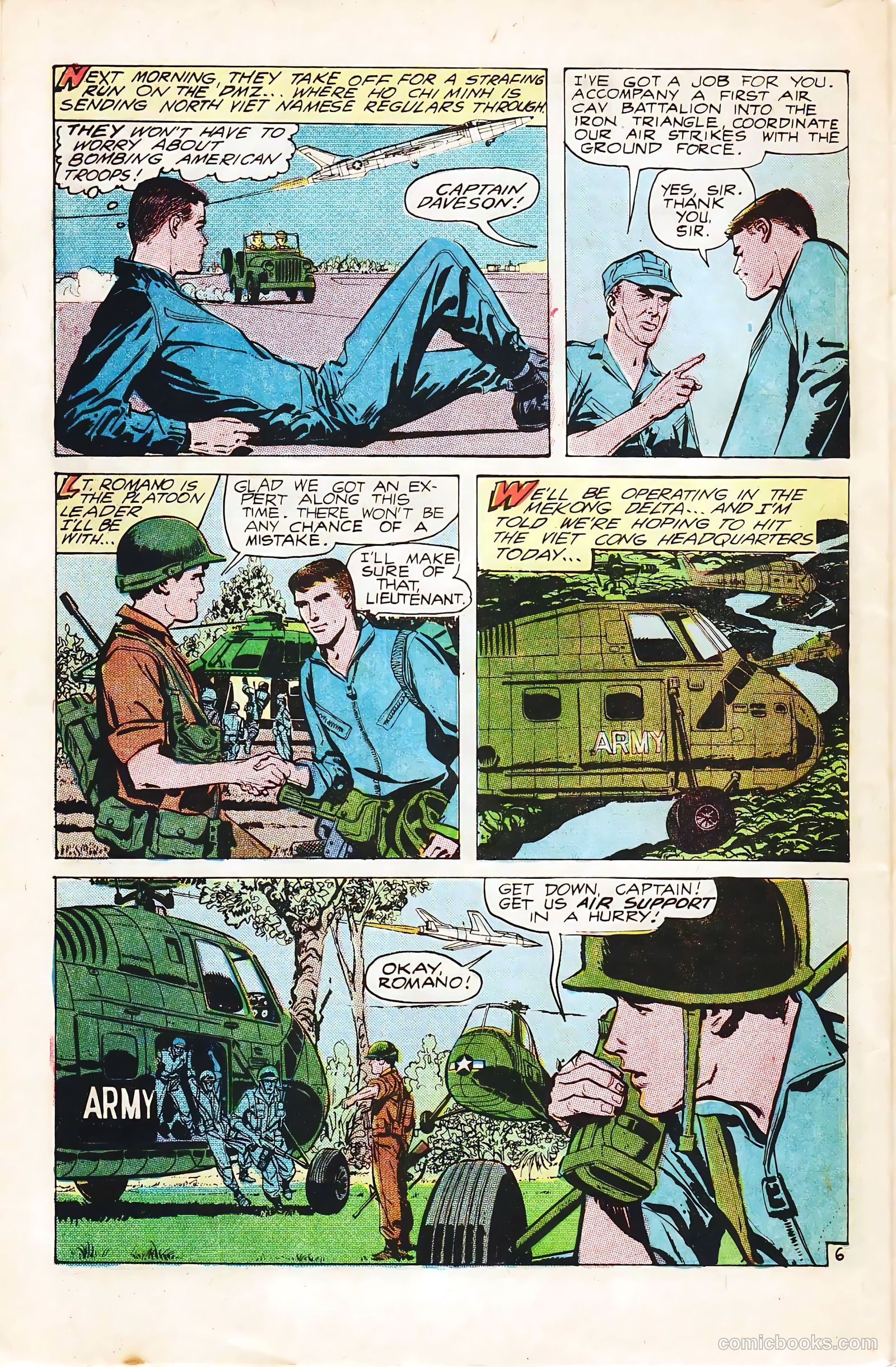 War Wings #1 (1968) — page 30 of 36