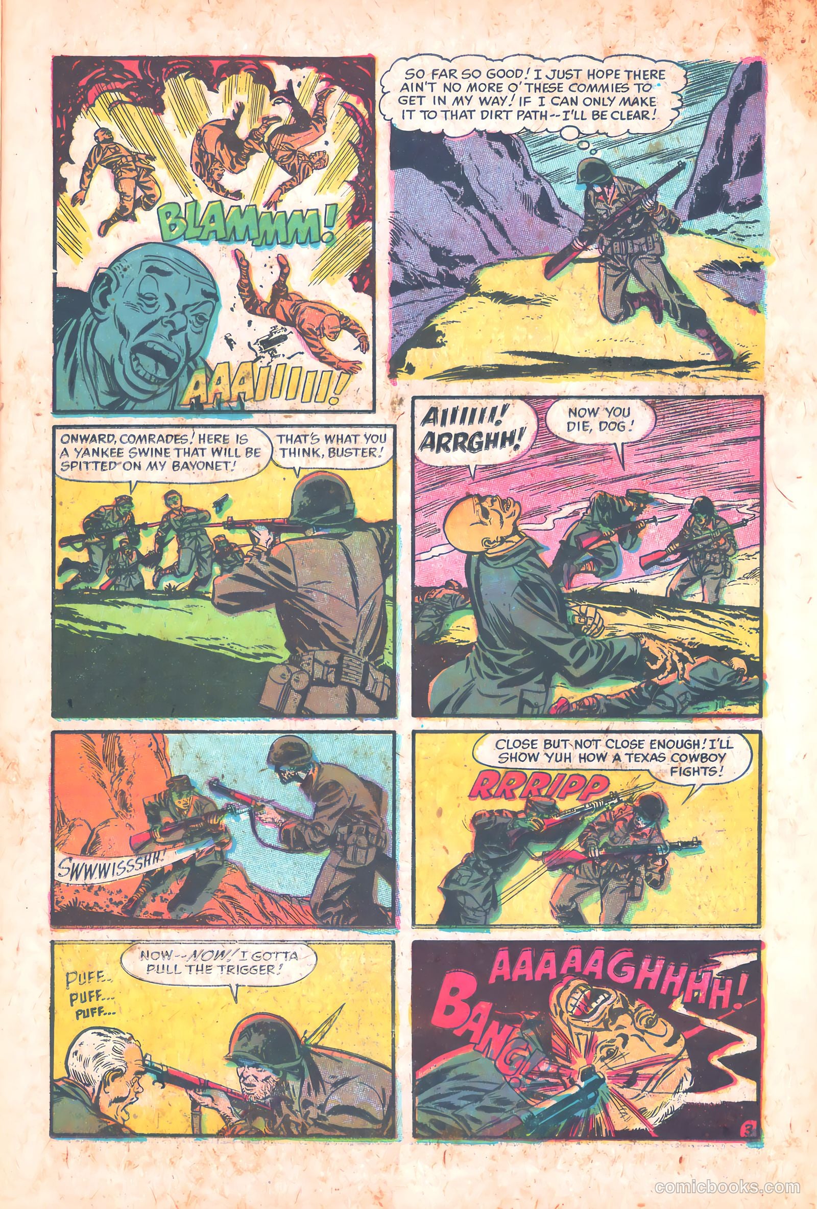 Warfront #25 (1955) — page 23 of 36