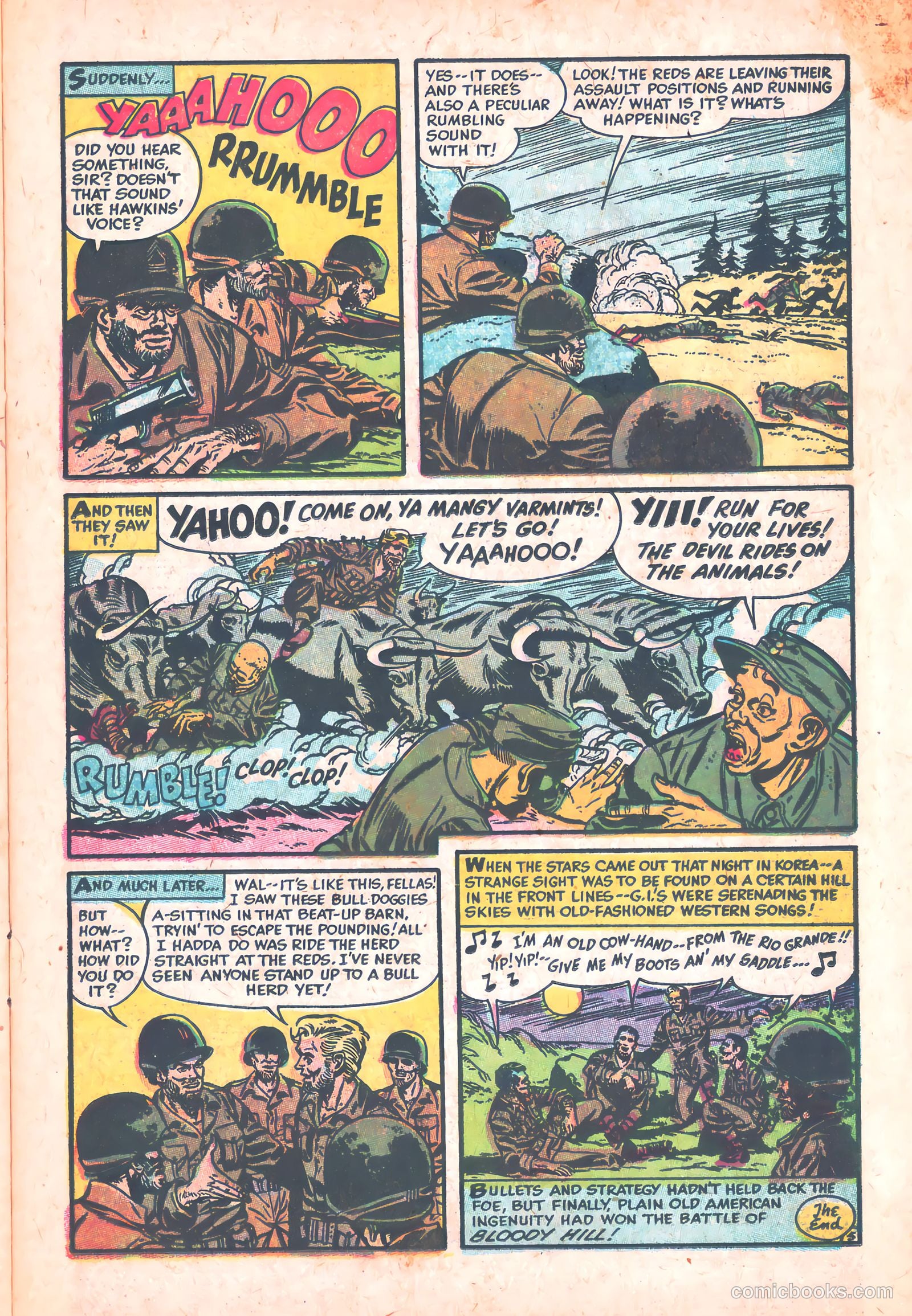Warfront #25 (1955) — page 25 of 36