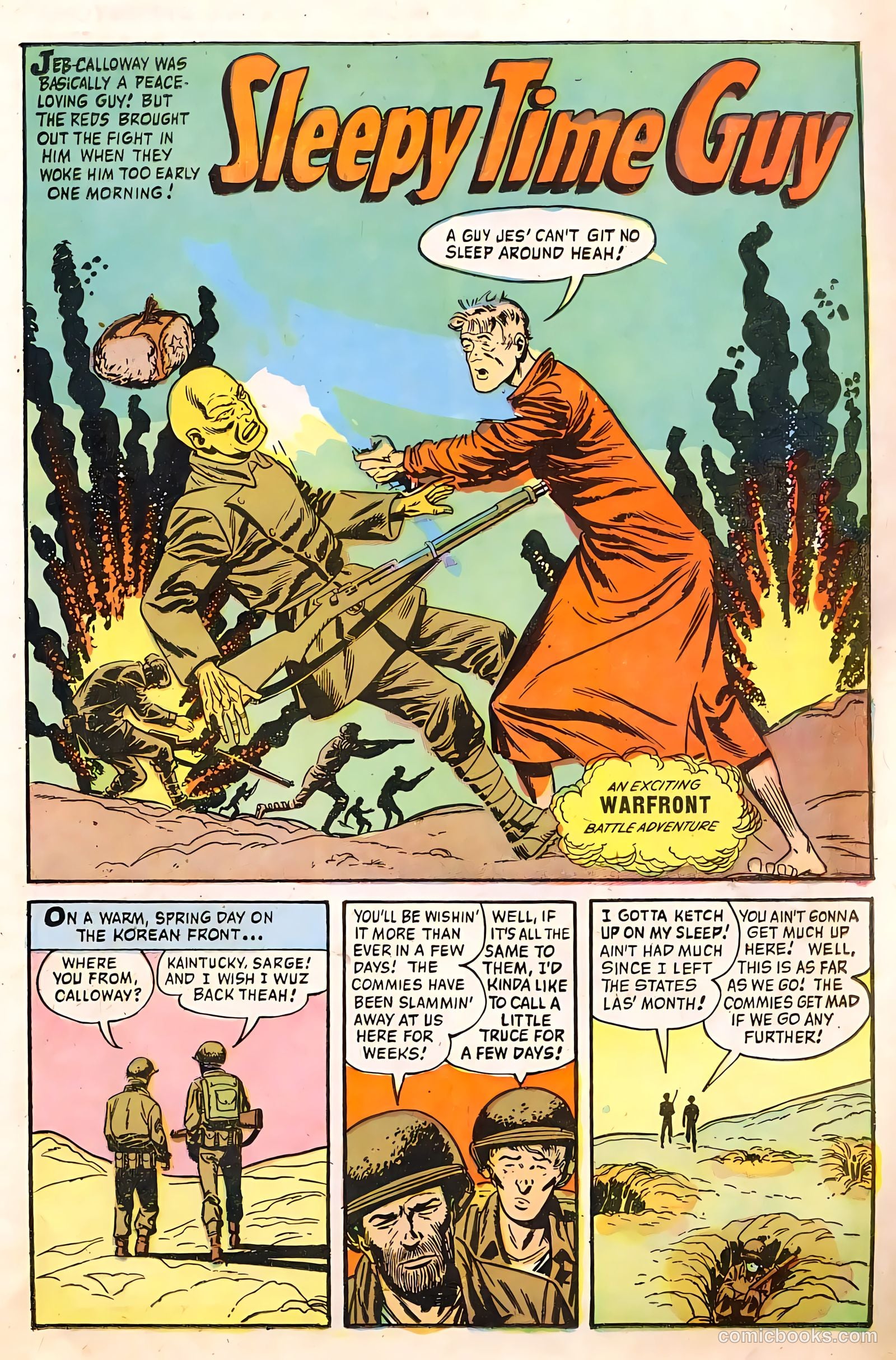 Warfront #26 (1955) — page 21 of 36