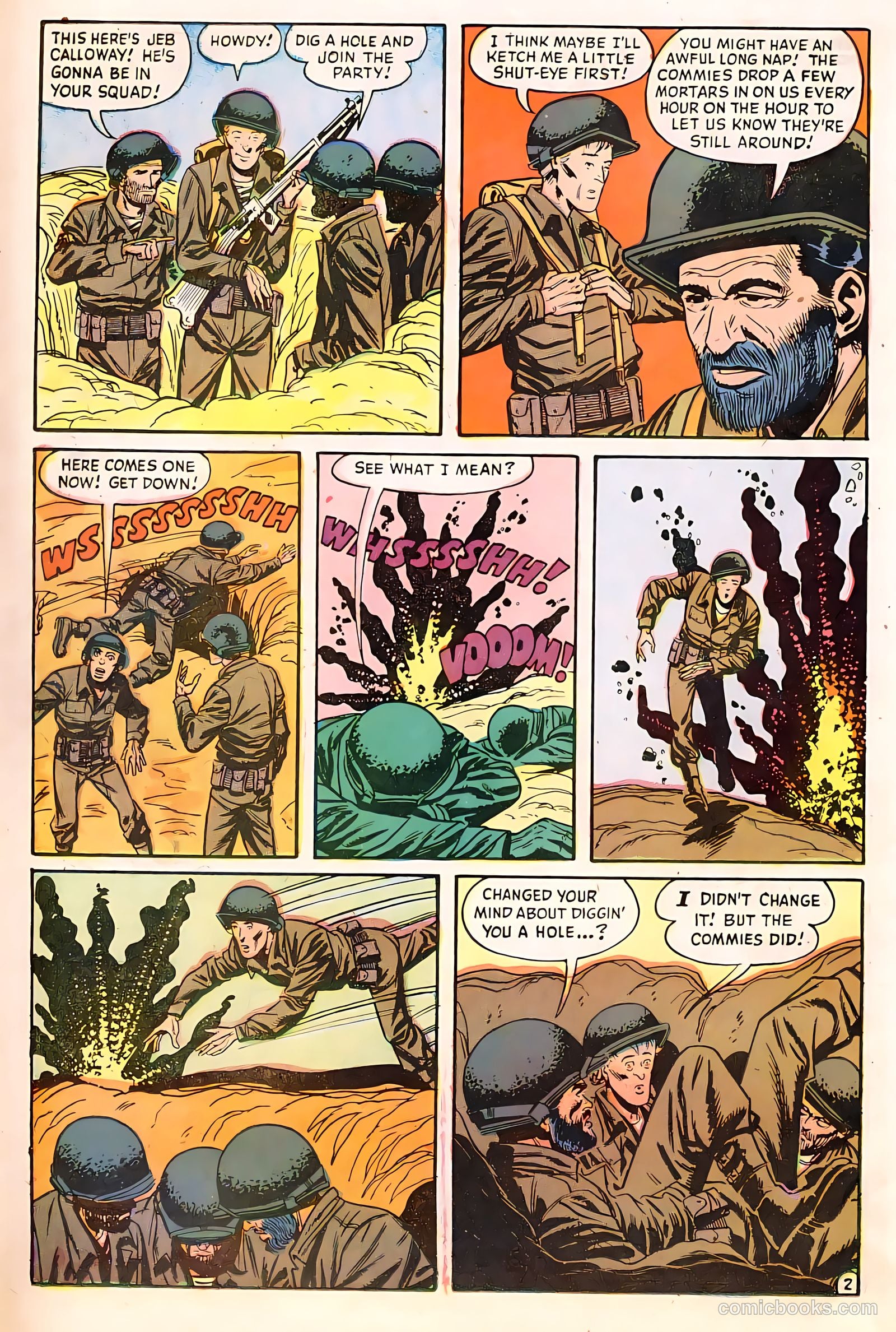 Warfront #26 (1955) — page 22 of 36