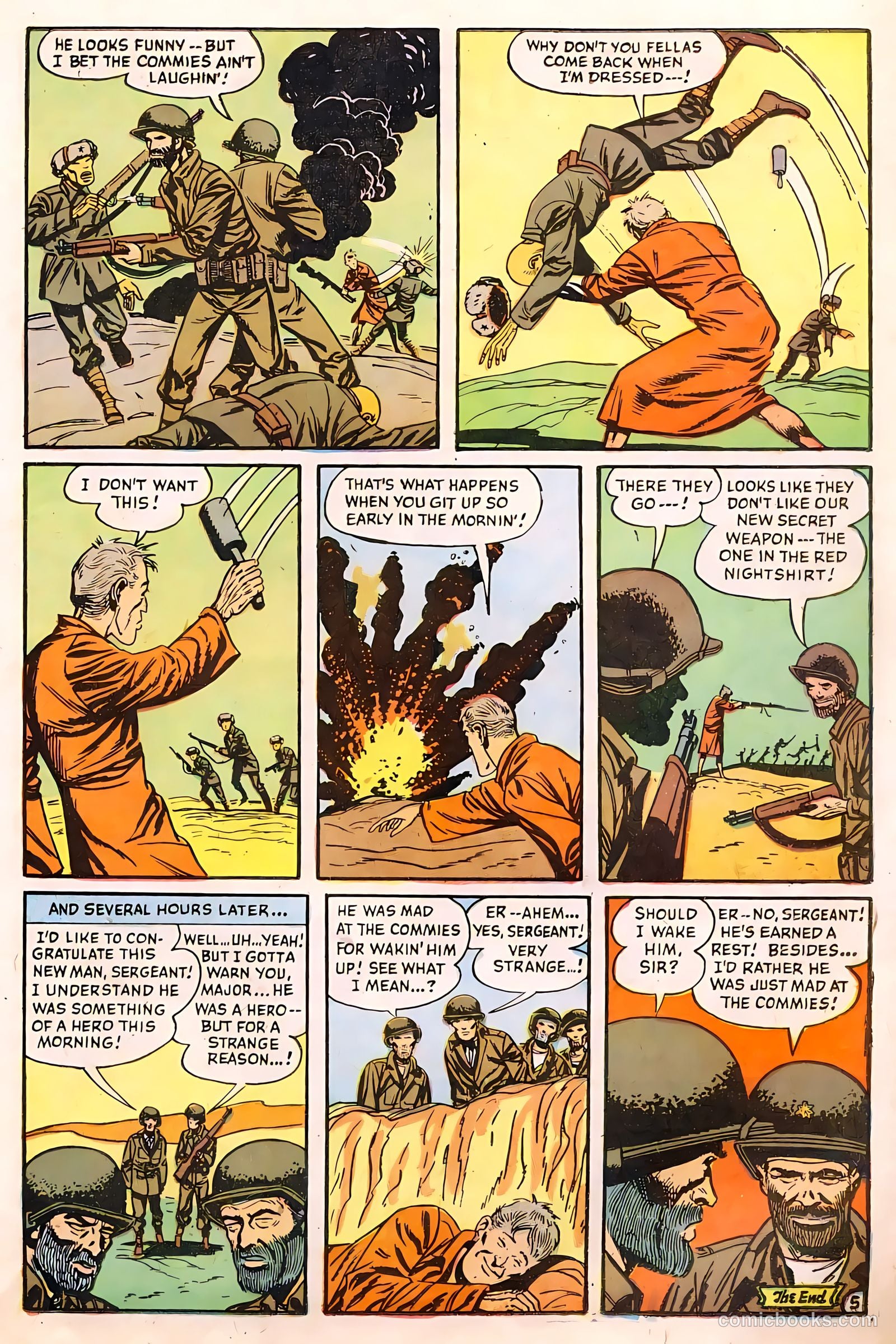 Warfront #26 (1955) — page 25 of 36