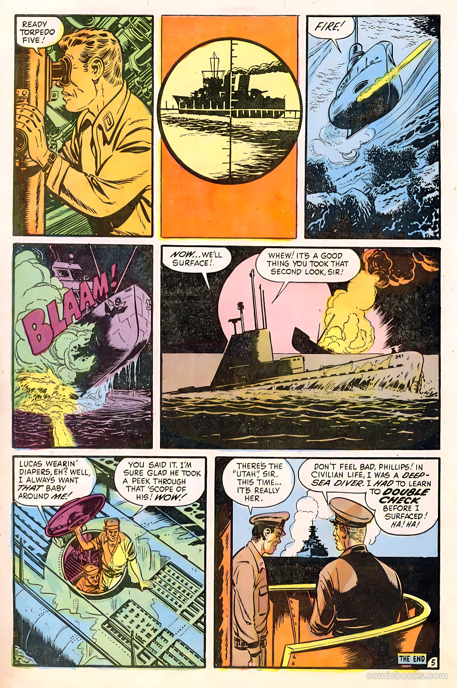 Warfront #26 (1955) — page 32 of 36