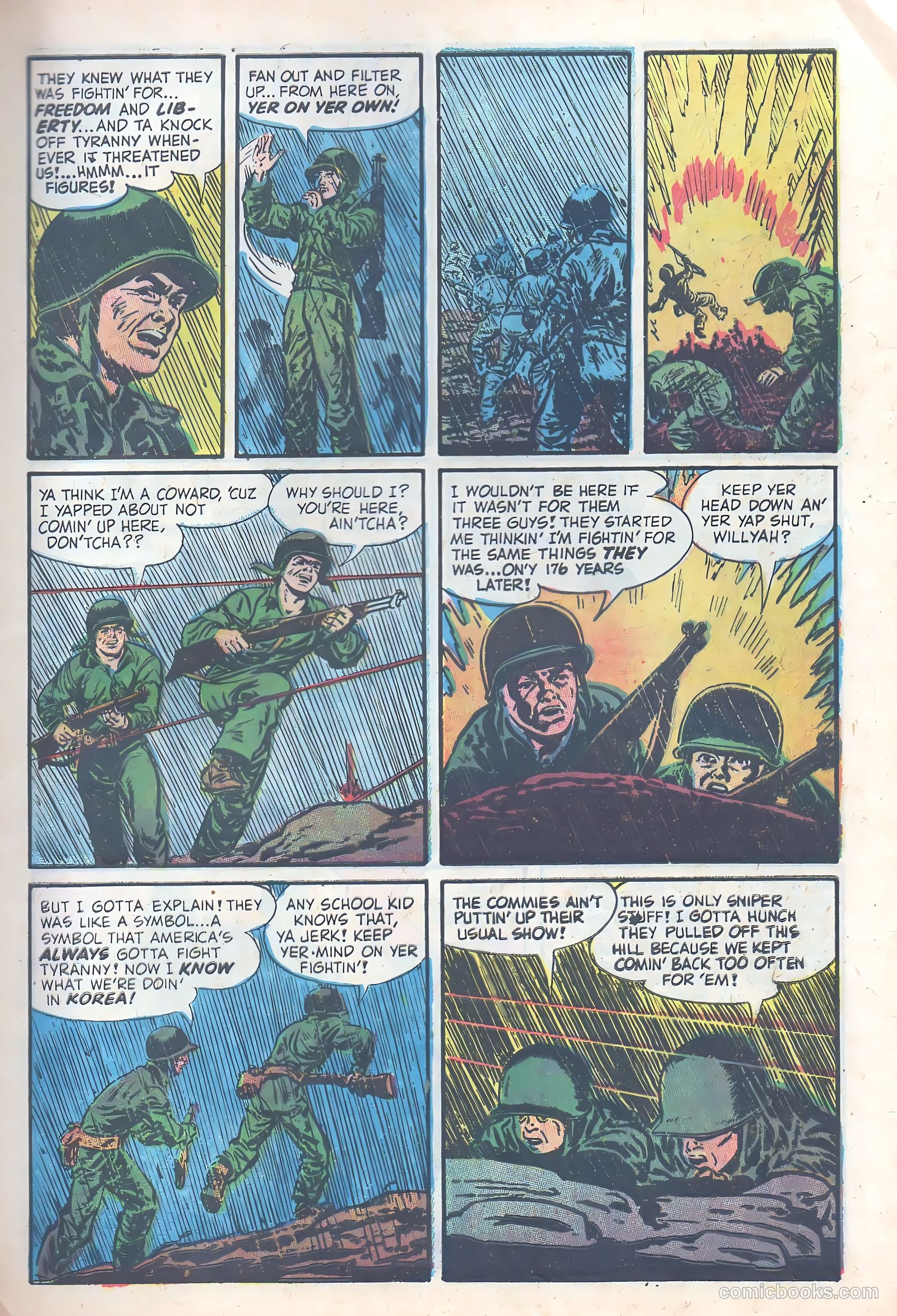 Warfront #27 (1955) — page 9 of 36