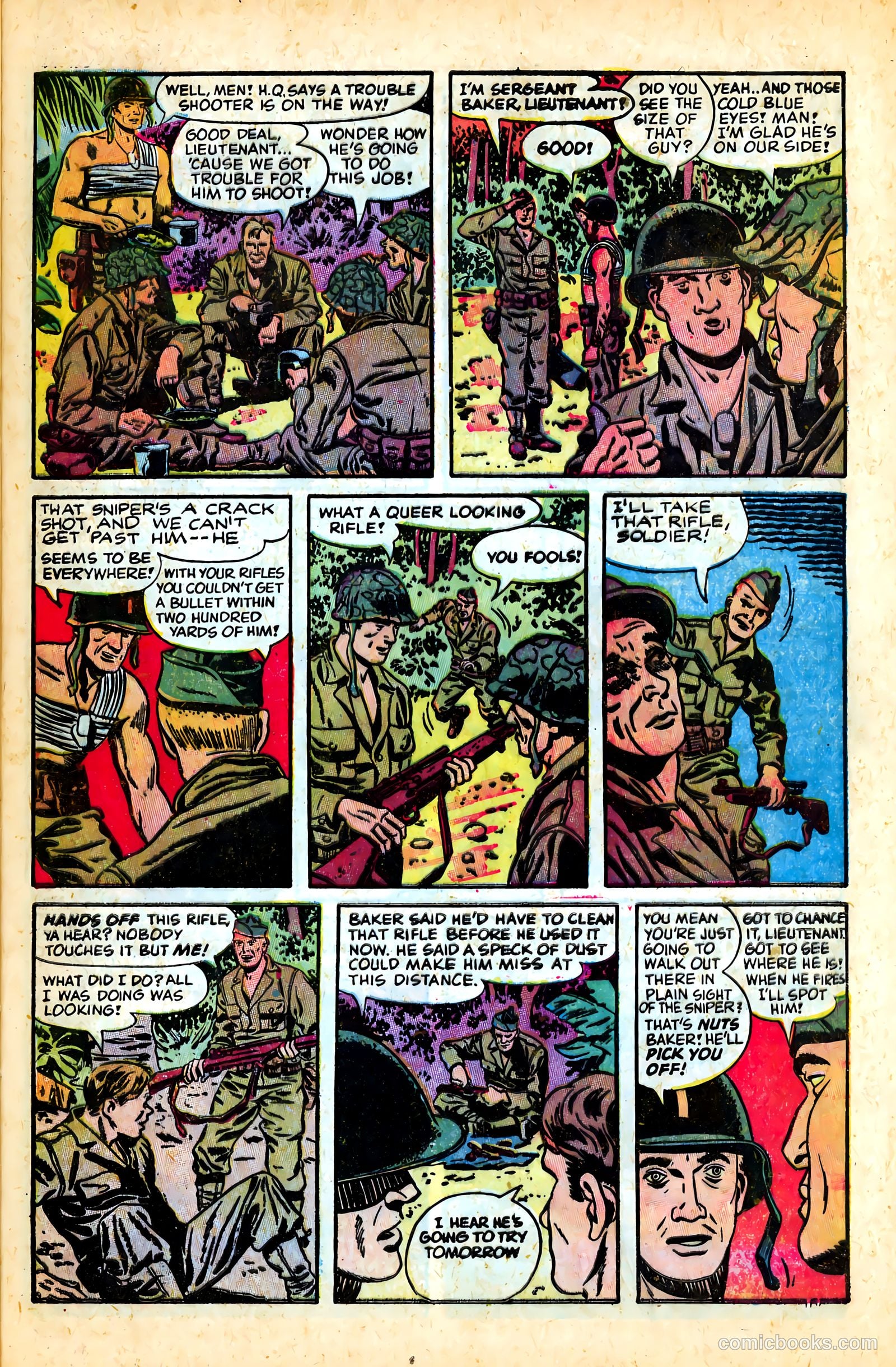 Warfront #28 (1956) — page 7 of 36