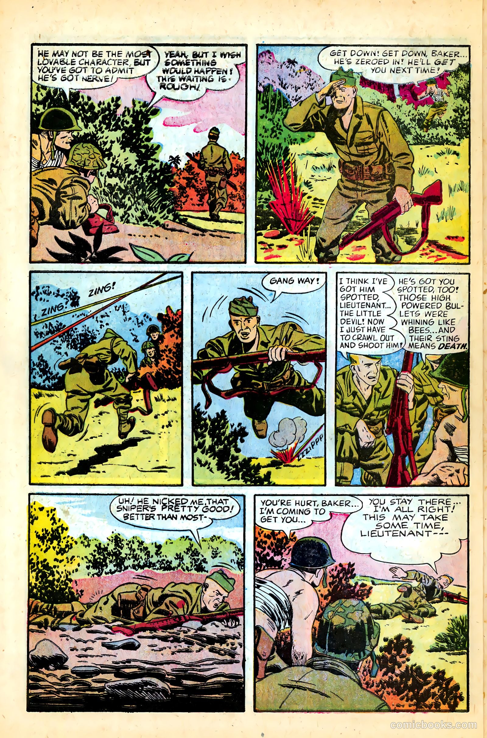 Warfront #28 (1956) — page 8 of 36