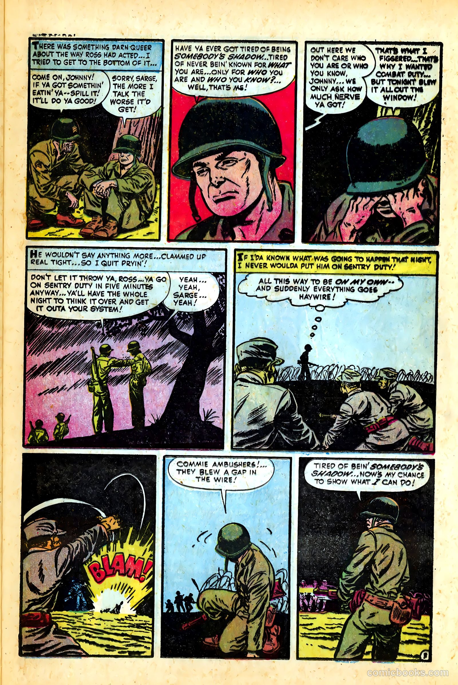 Warfront #28 (1956) — page 23 of 36