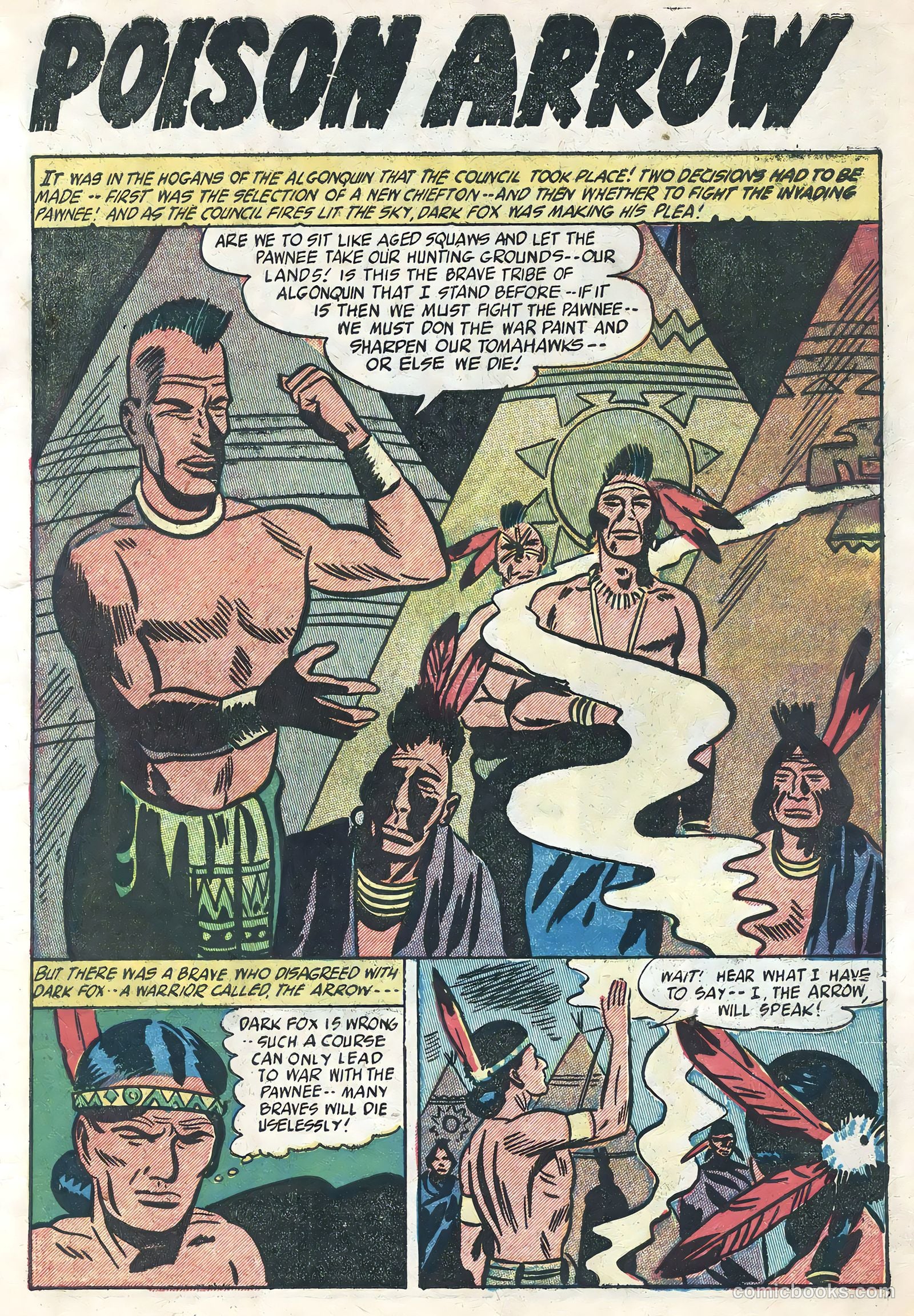 Warpath #1 (1954) — page 3 of 36