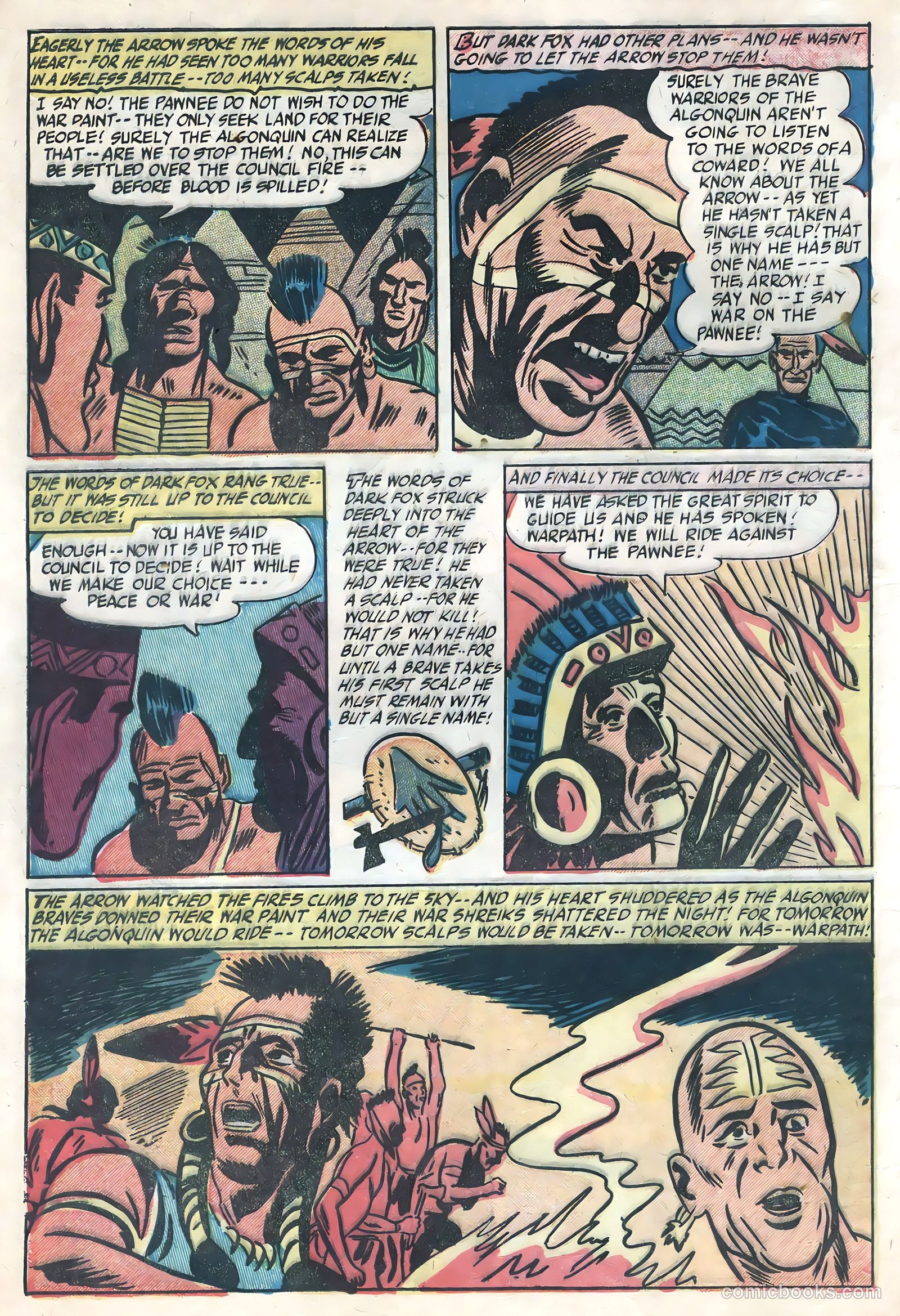 Warpath #1 (1954) — page 4 of 36