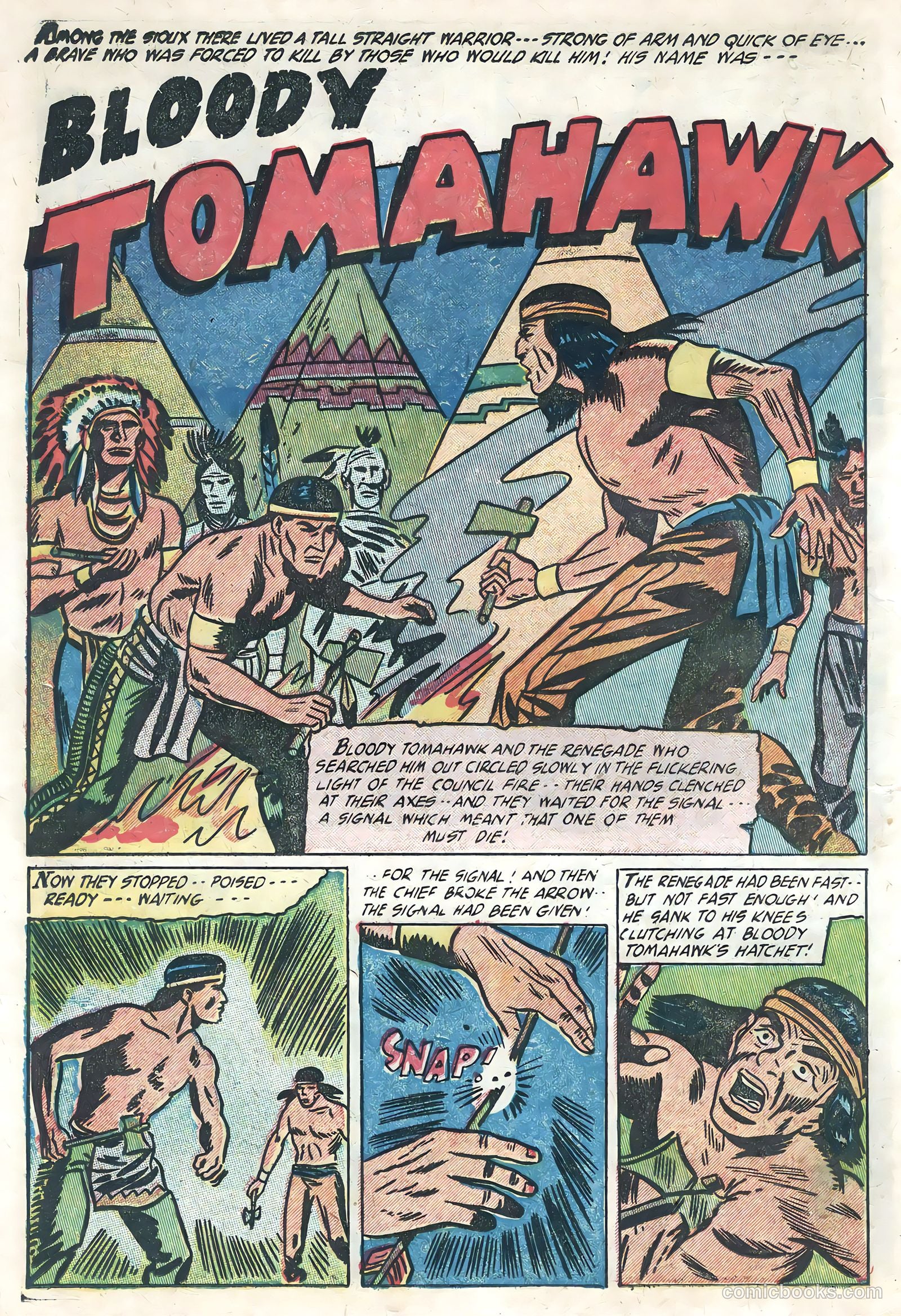 Warpath #1 (1954) — page 18 of 36