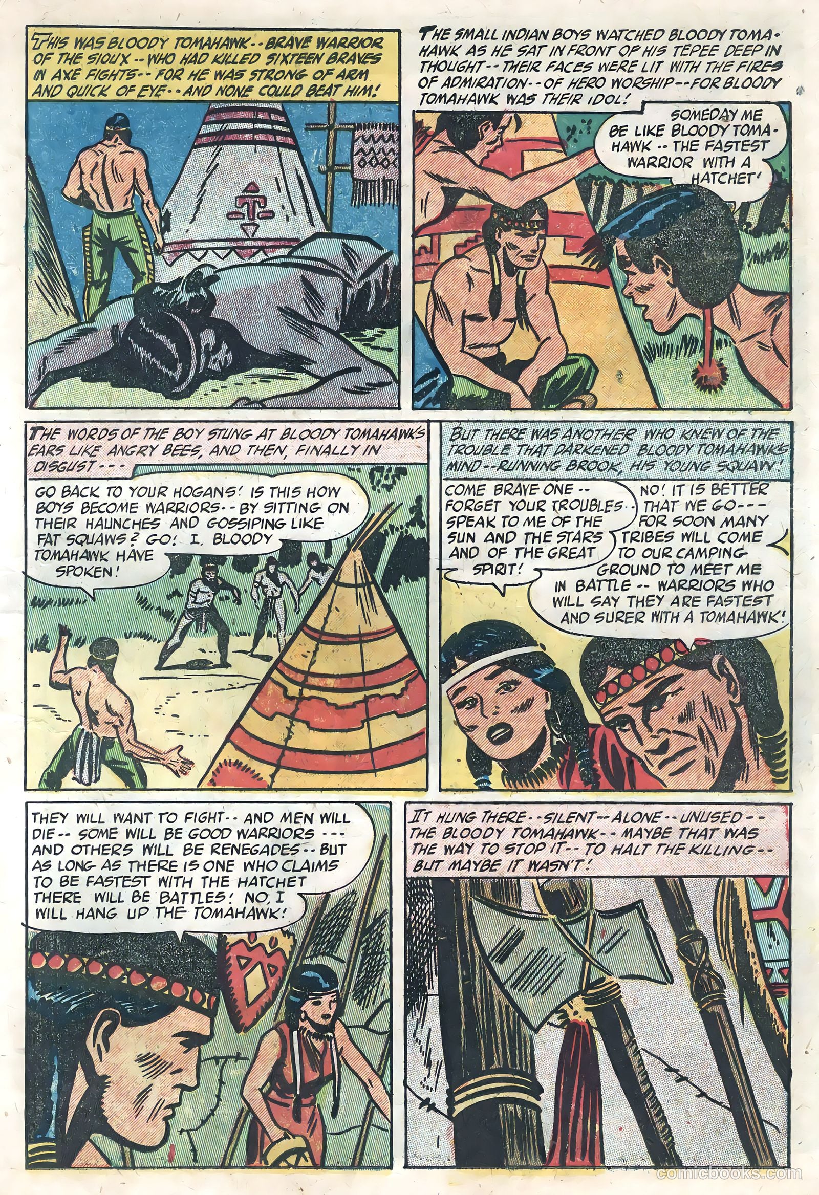 Warpath #1 (1954) — page 19 of 36