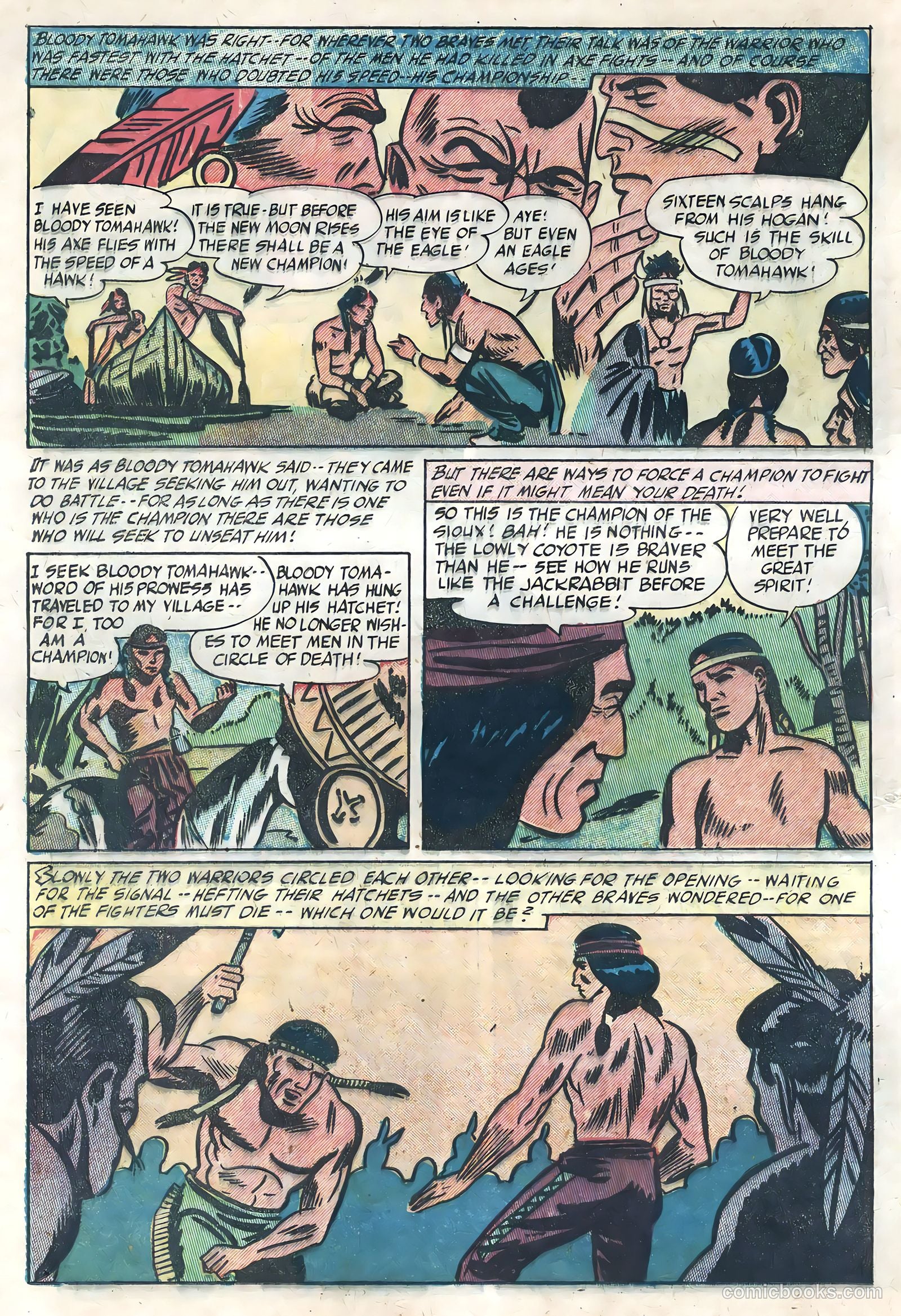 Warpath #1 (1954) — page 20 of 36