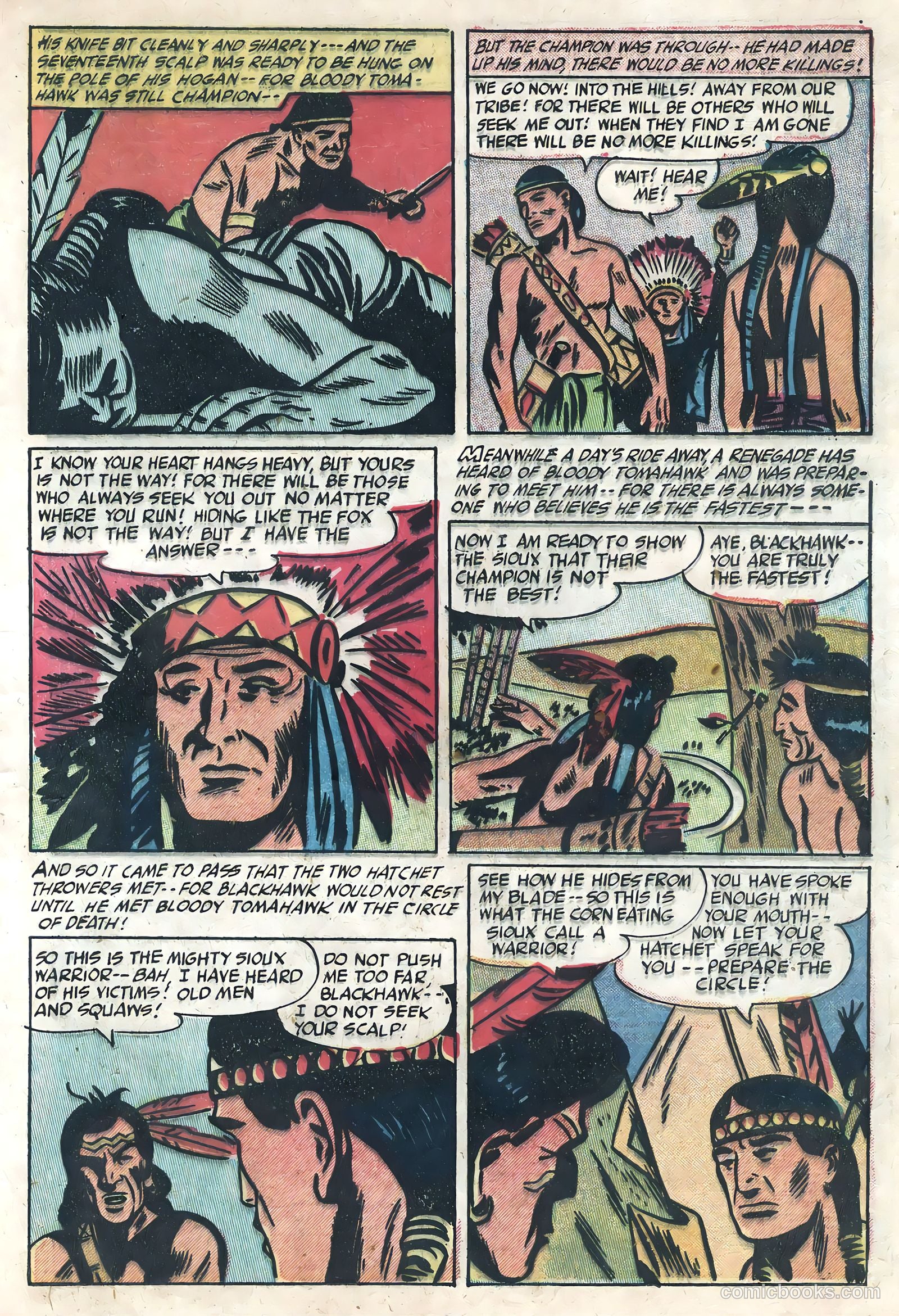 Warpath #1 (1954) — page 21 of 36