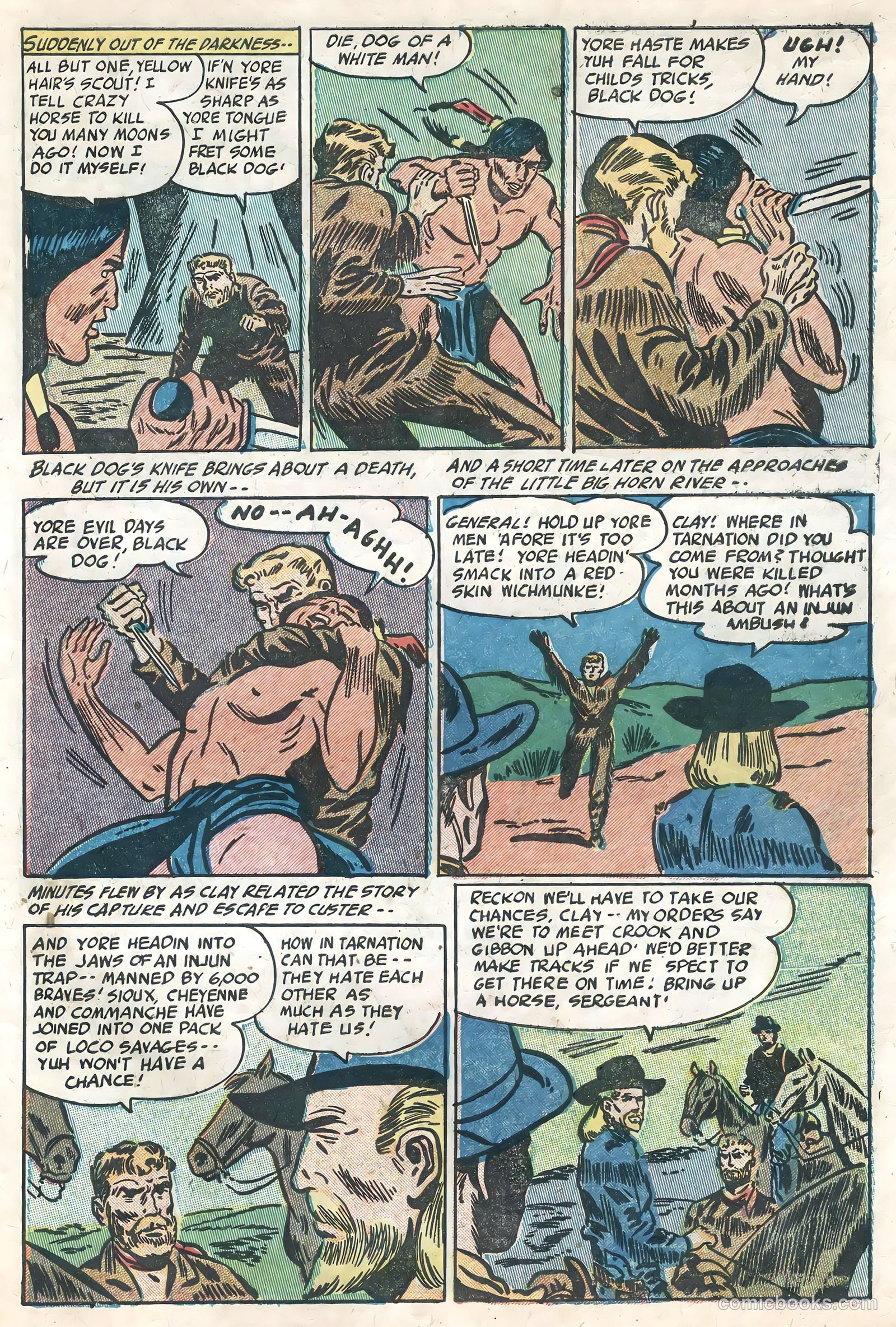 Warpath #1 (1954) — page 31 of 36