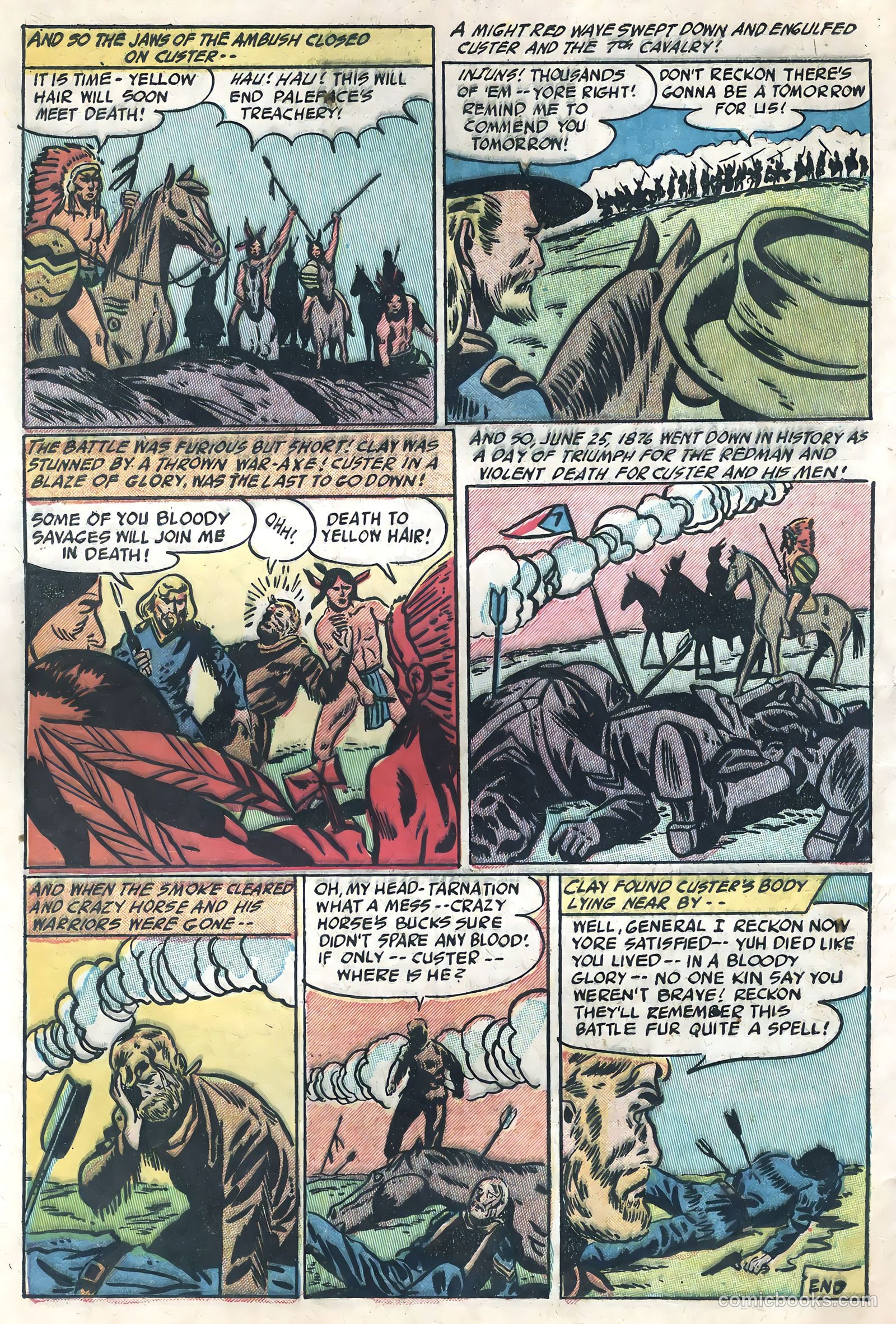 Warpath #1 (1954) — page 32 of 36