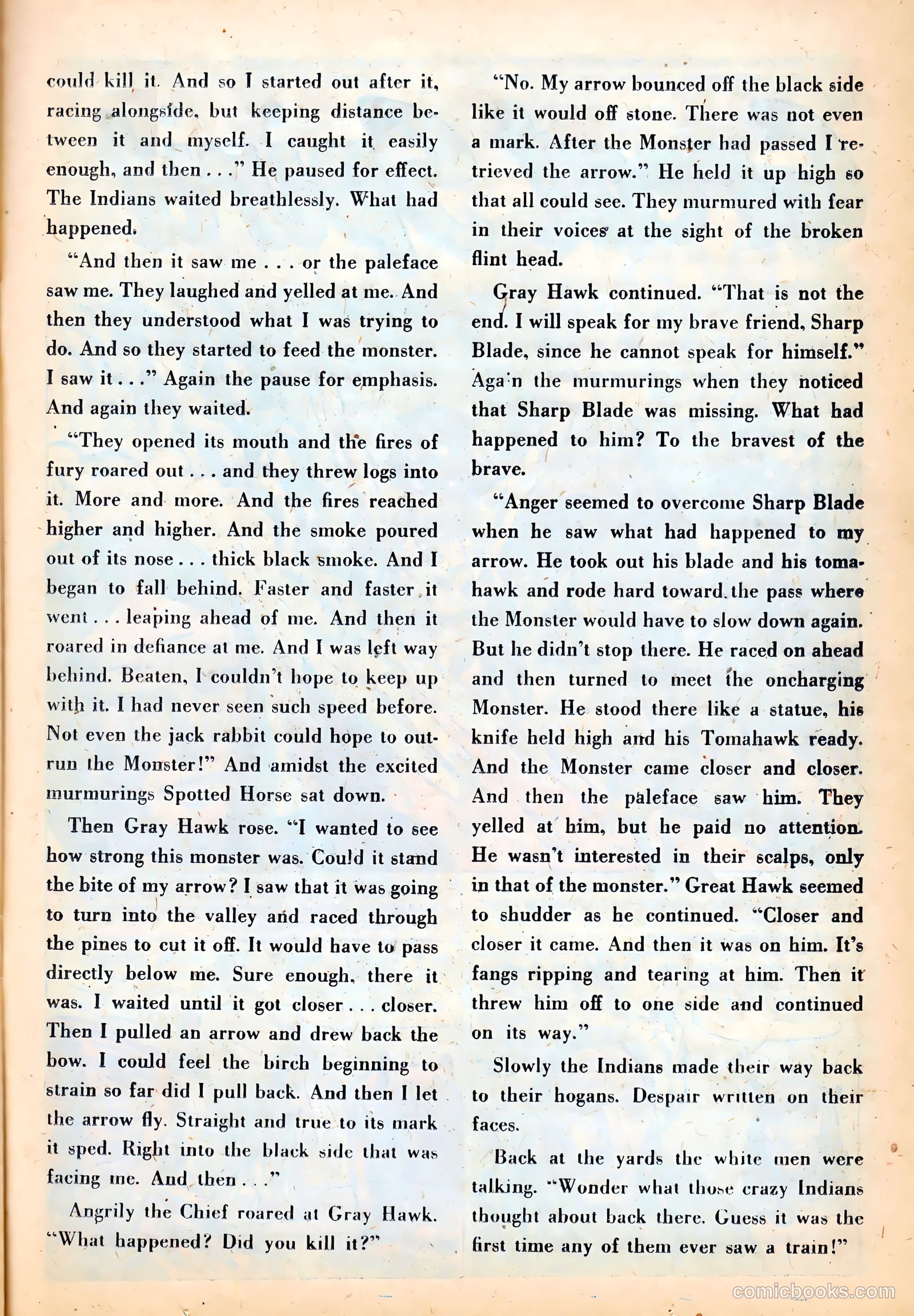 Warpath #2 (1955) — page 21 of 36