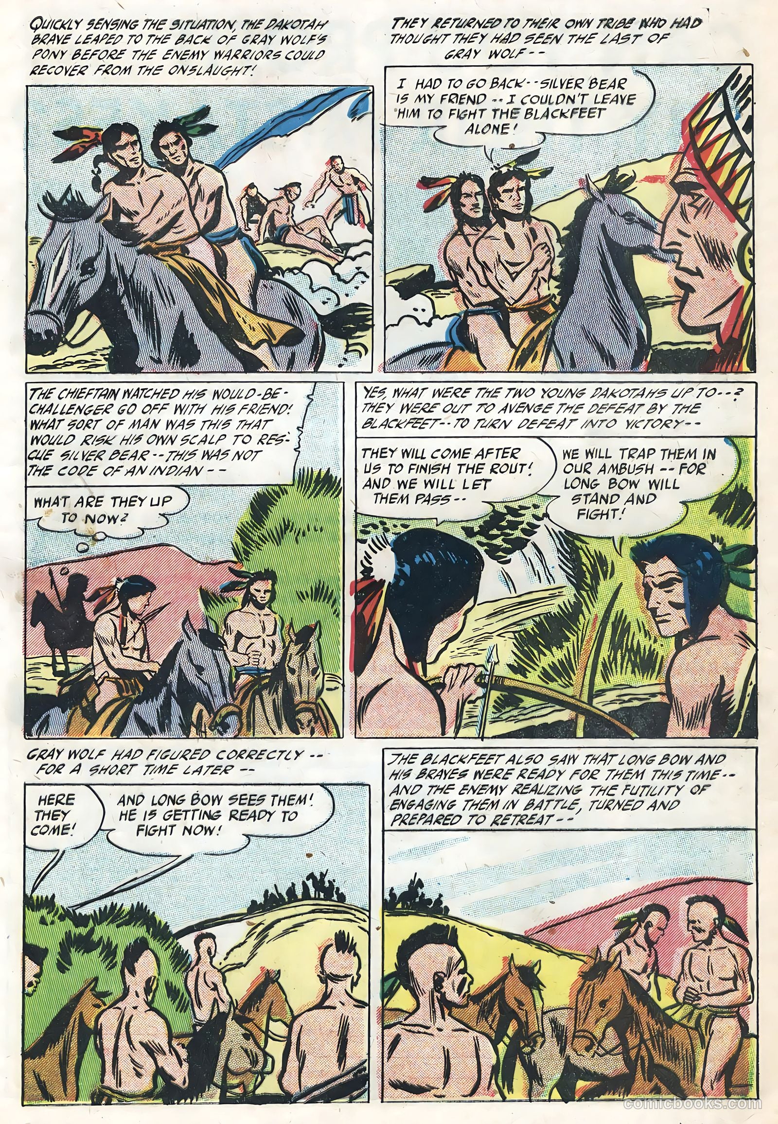 Warpath #3 (1955) — page 7 of 36