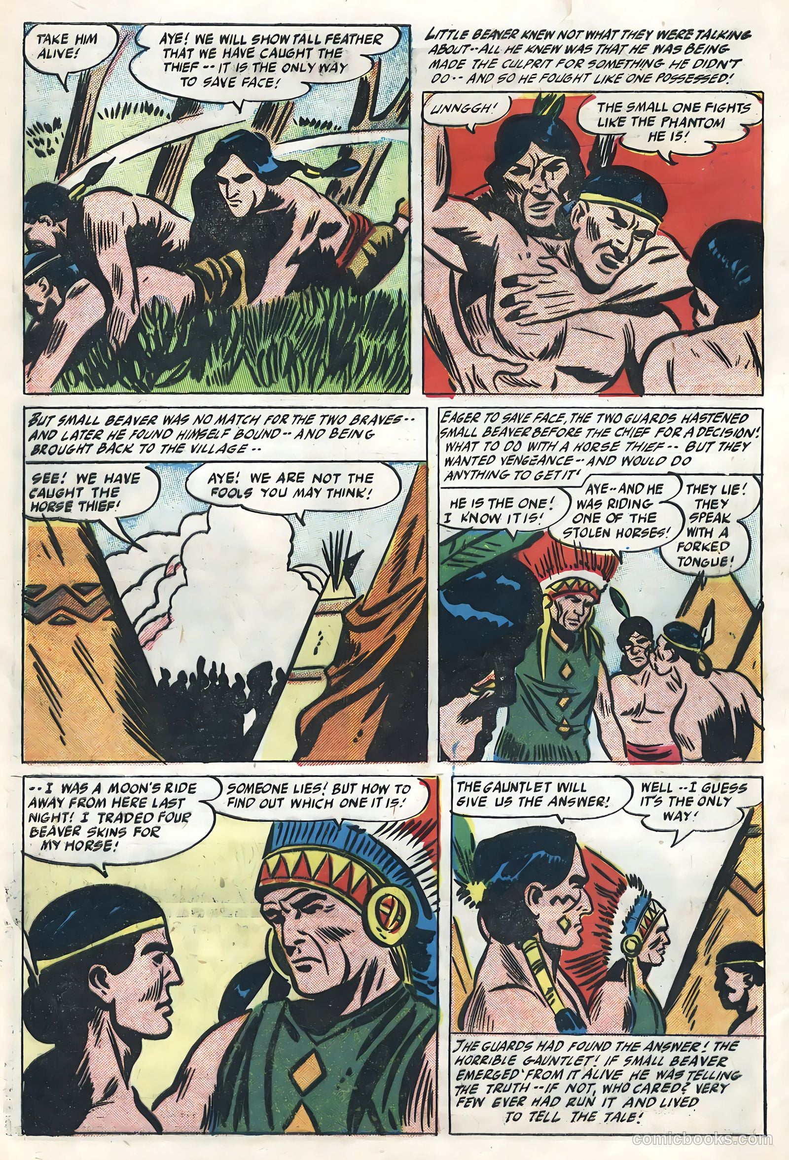 Warpath #3 (1955) — page 28 of 36