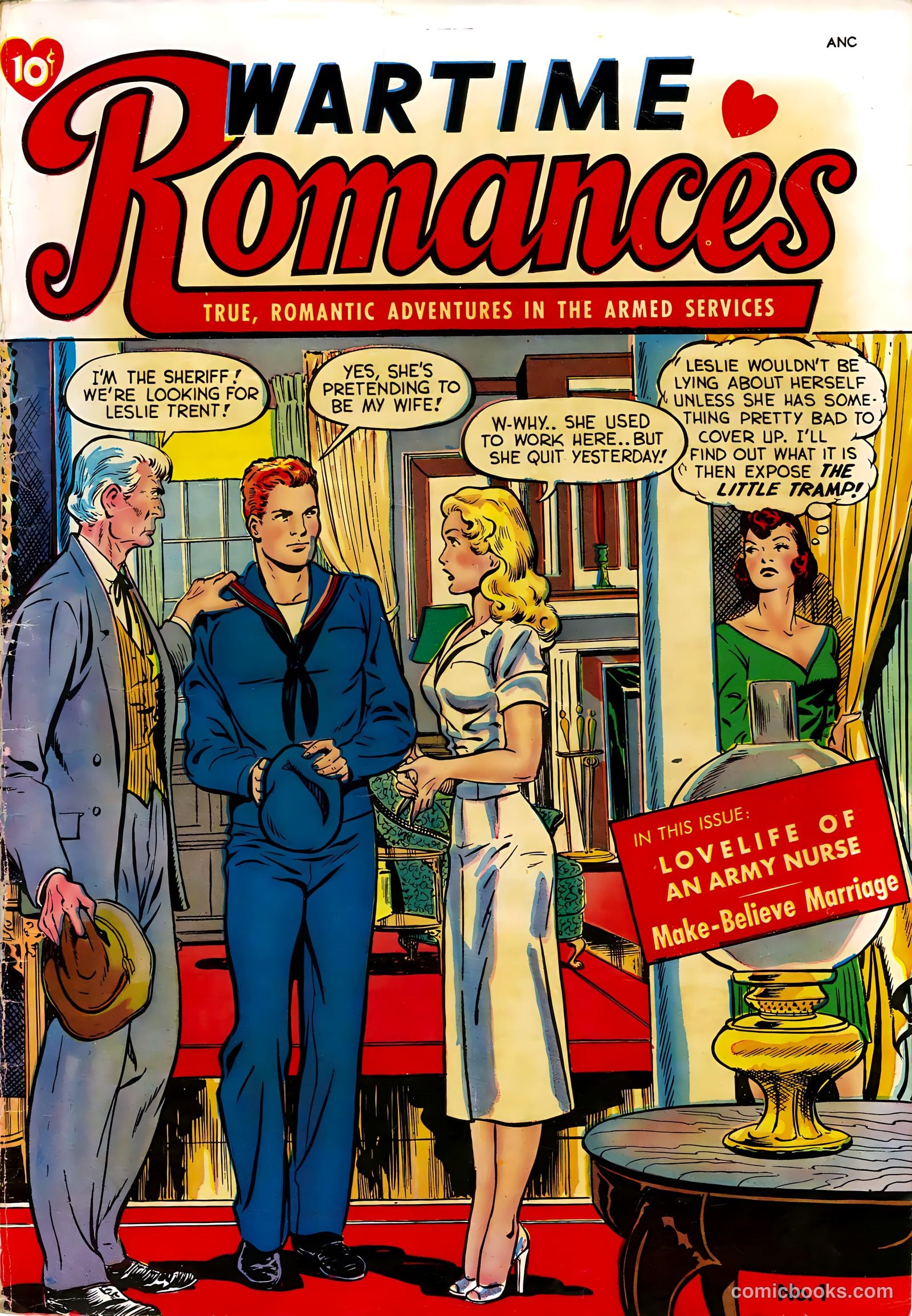 Wartime Romances #1 (1951) — page 2 of 37