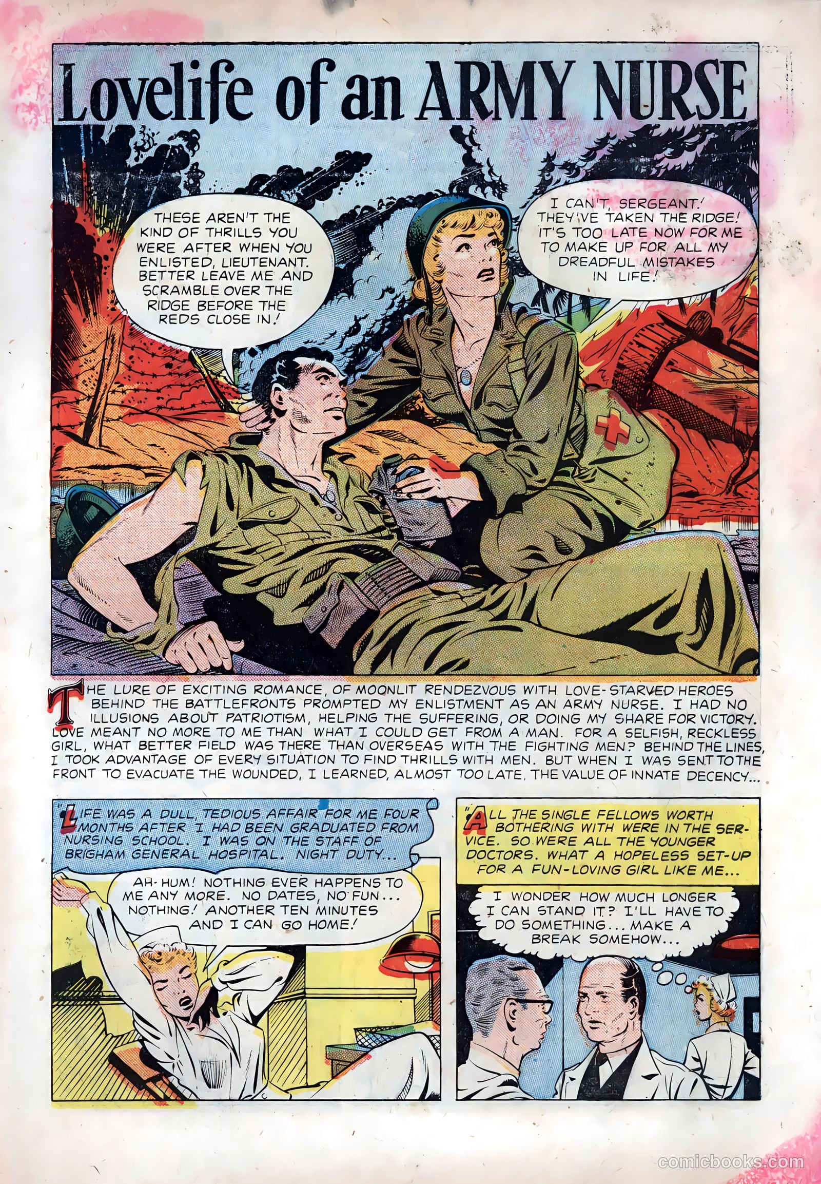 Wartime Romances #1 (1951) — page 4 of 37