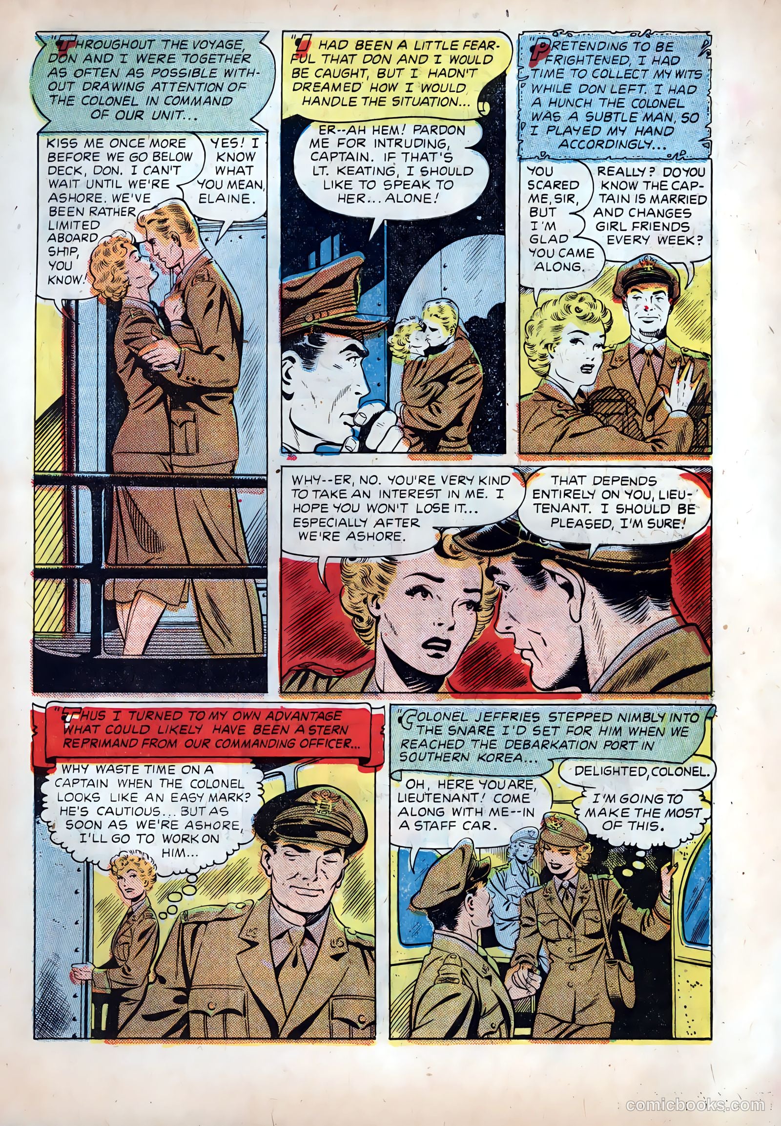 Wartime Romances #1 (1951) — page 6 of 37
