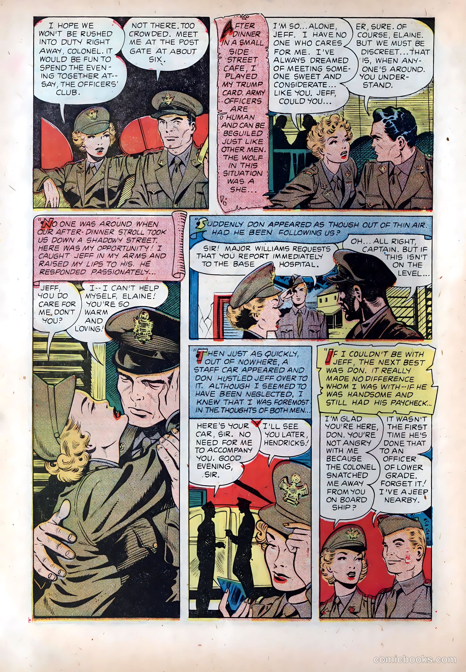Wartime Romances #1 (1951) — page 7 of 37